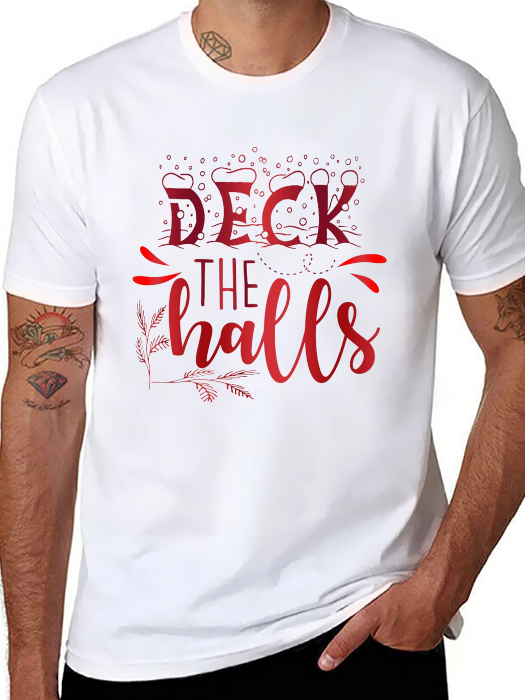 Deck The Halls Christmas T-Shirt