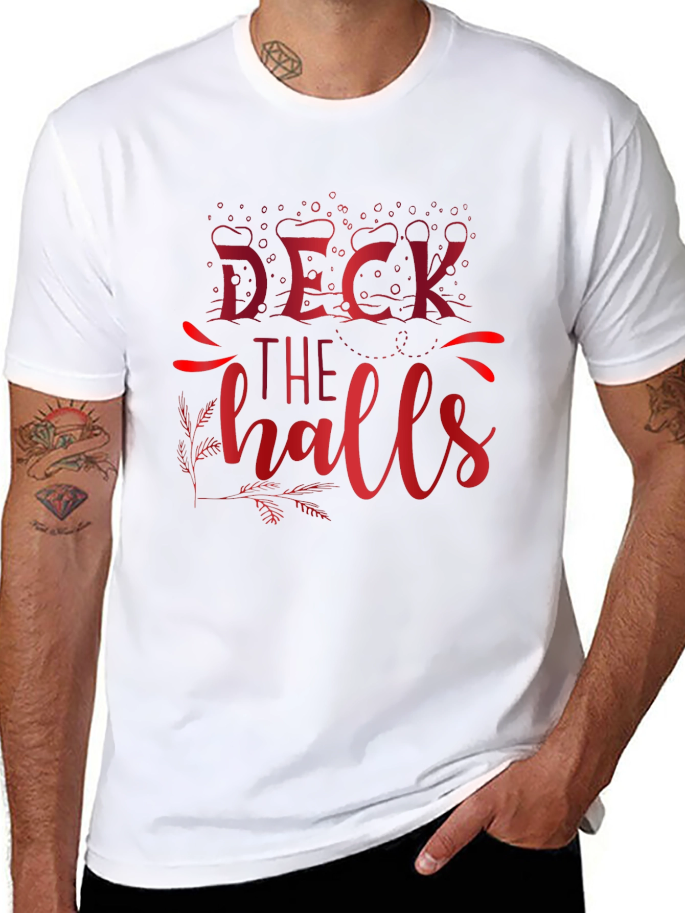 Deck The Halls Christmas T-Shirt