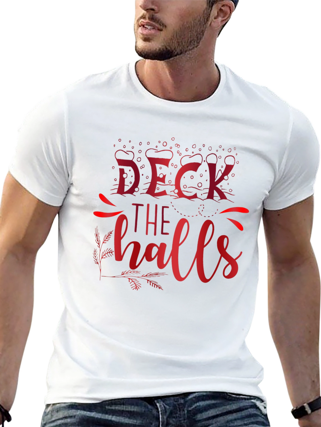 Deck The Halls Christmas T-Shirt
