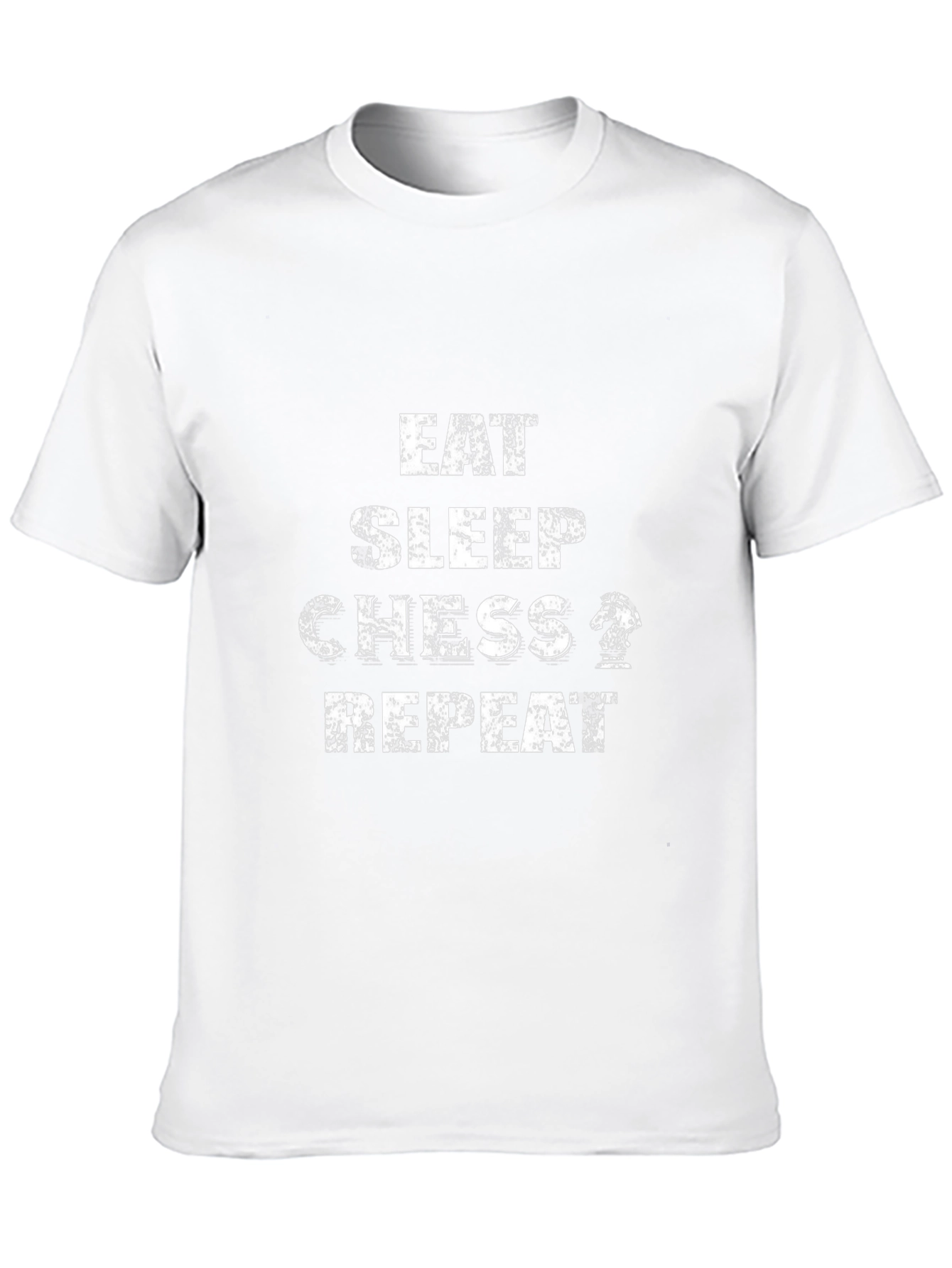 Eat Sleep Chess Repeat Black T-Shirt