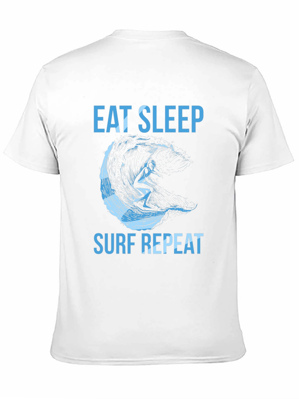 Eat Sleep Surf Repeat Graphic Tee