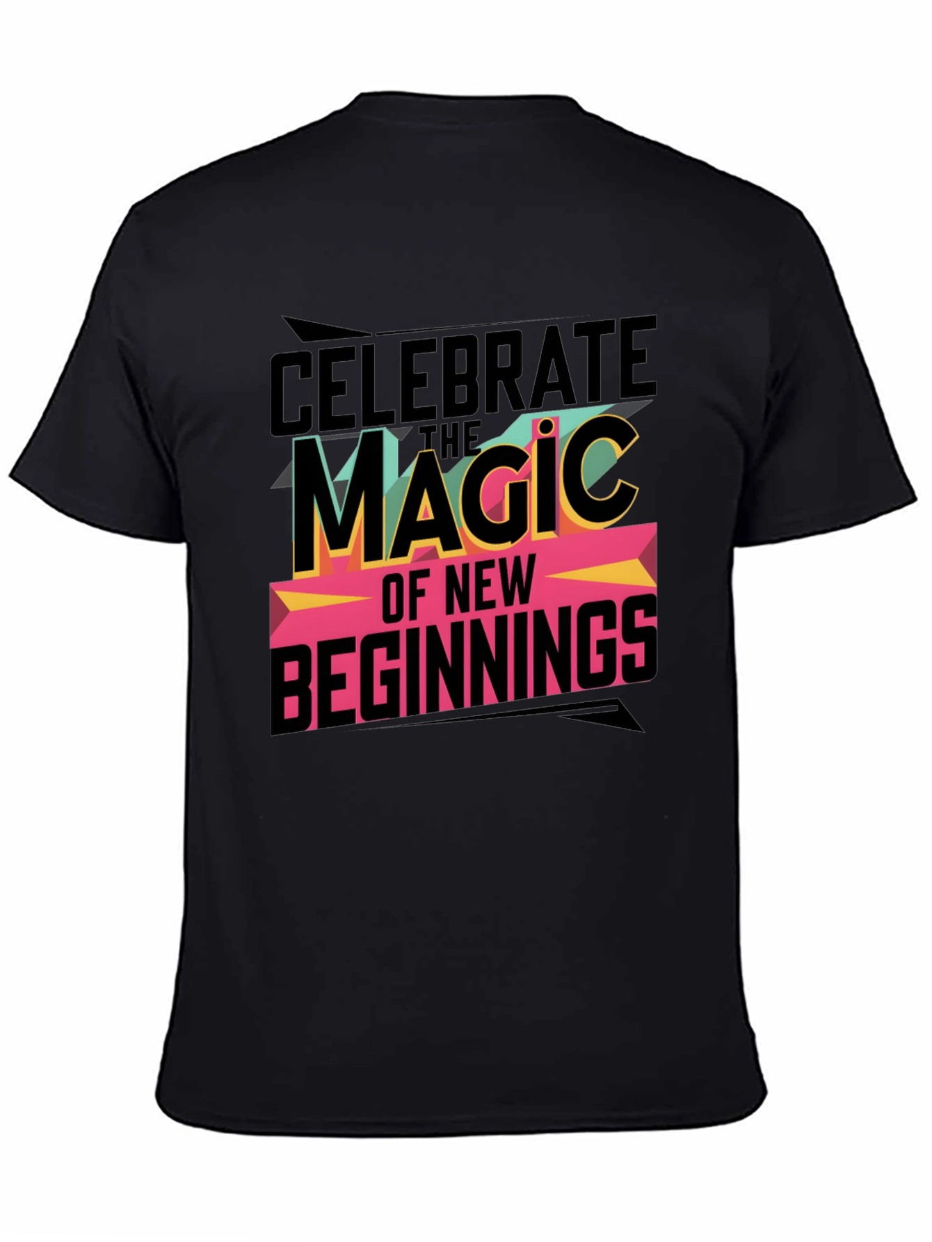 Celebrate New Beginnings Graphic T-Shirt