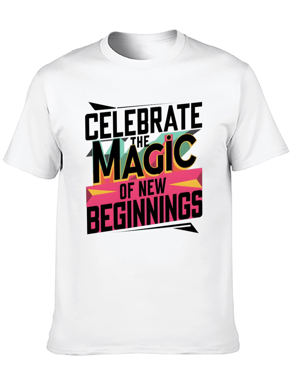 Celebrate New Beginnings Graphic T-Shirt