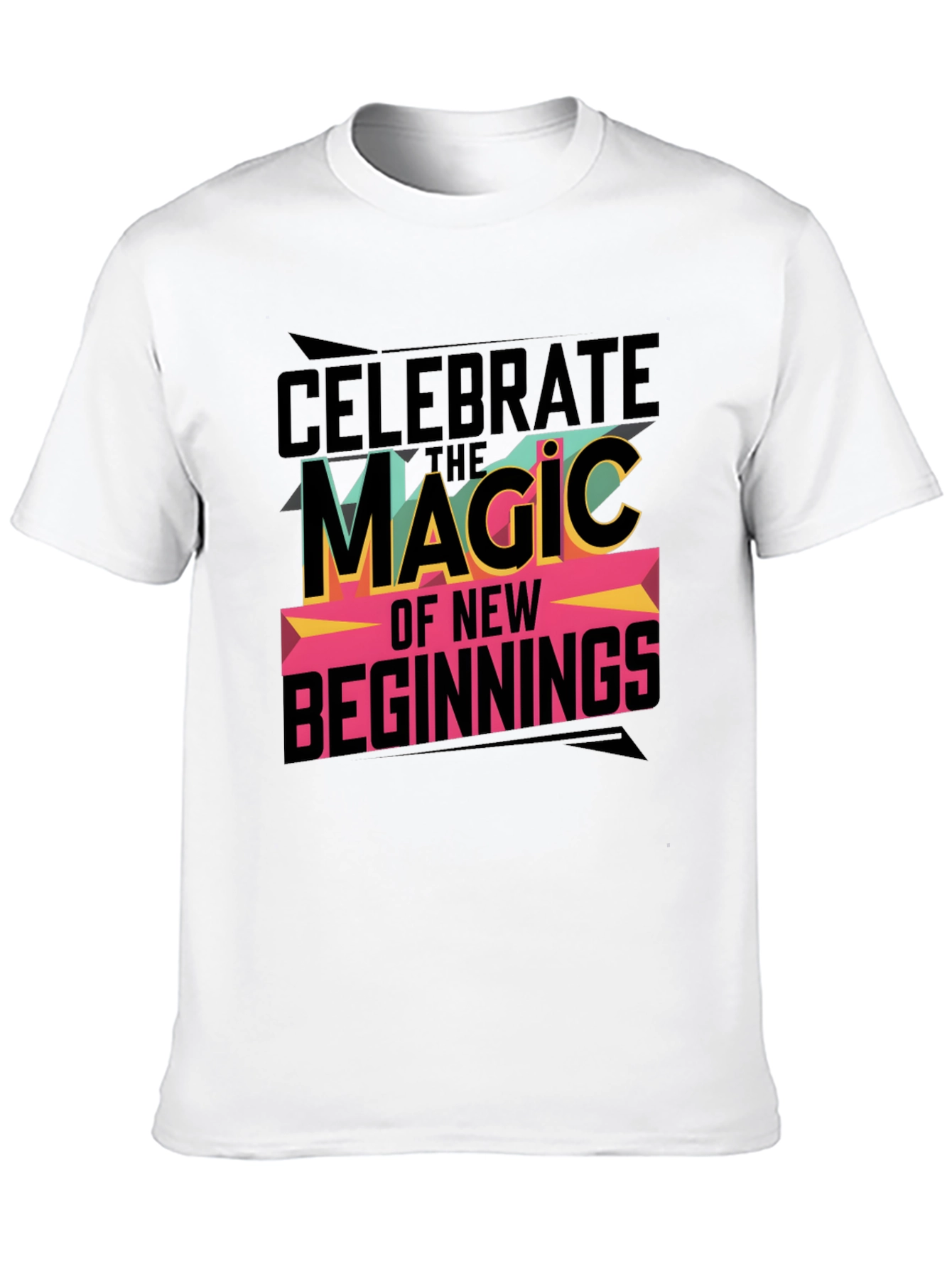 Celebrate New Beginnings Graphic T-Shirt