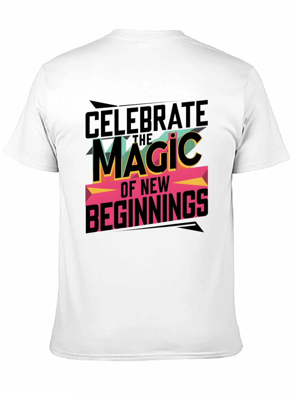 Celebrate New Beginnings Graphic T-Shirt