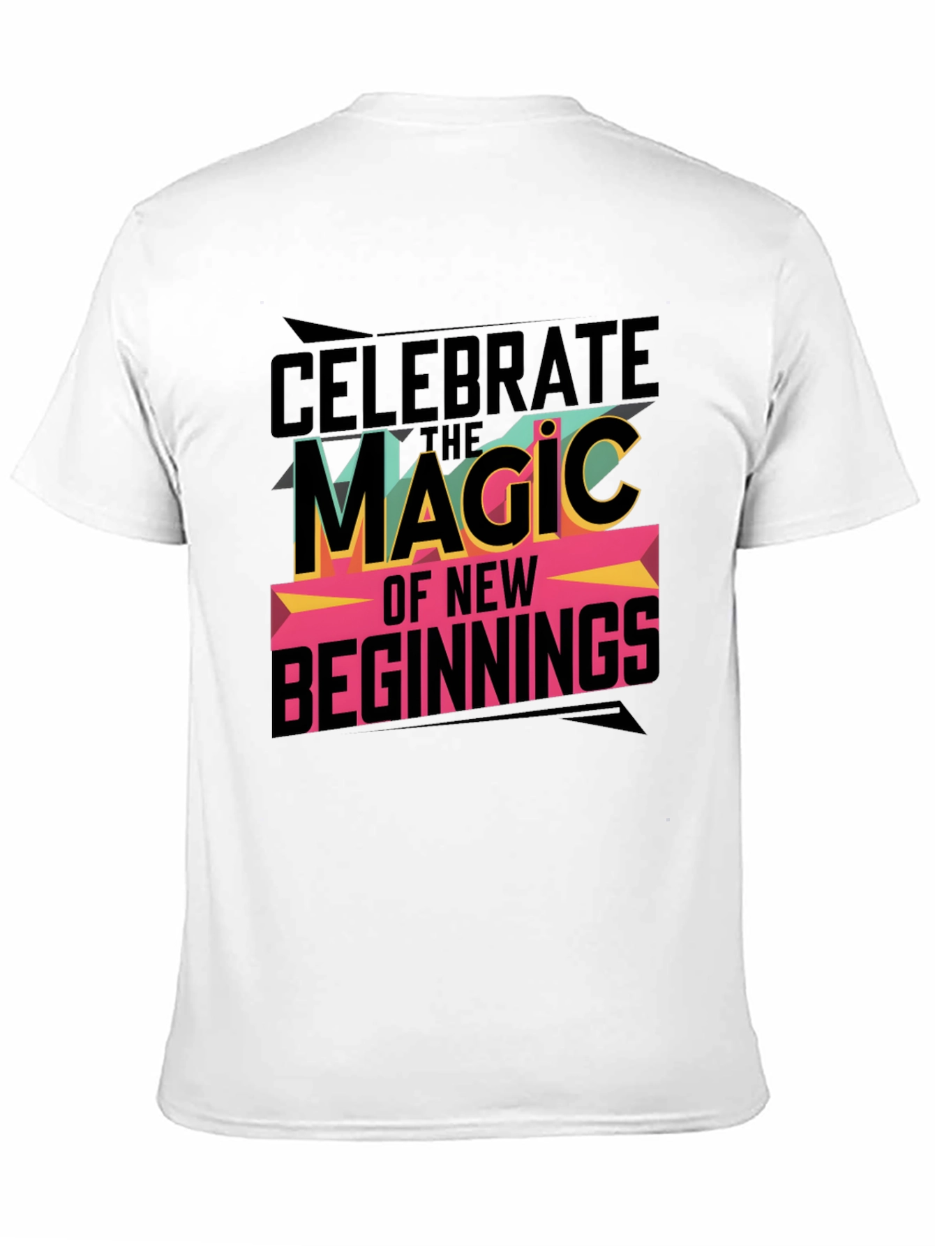 Celebrate New Beginnings Graphic T-Shirt