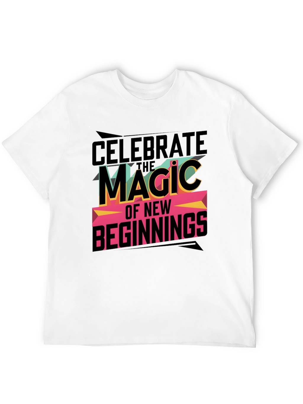 Celebrate New Beginnings Graphic T-Shirt