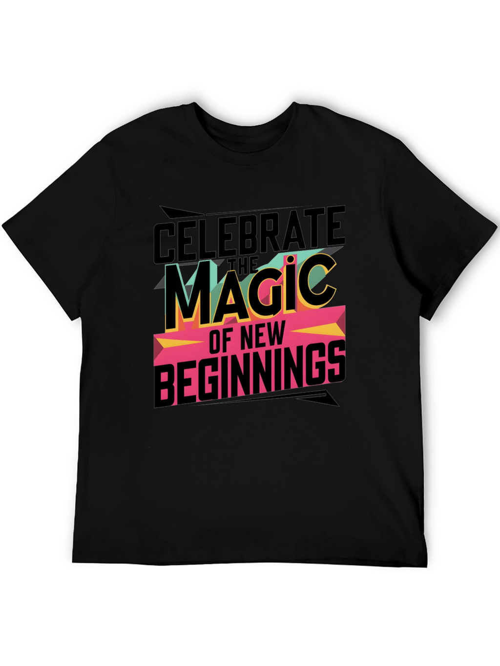 Celebrate New Beginnings Graphic T-Shirt