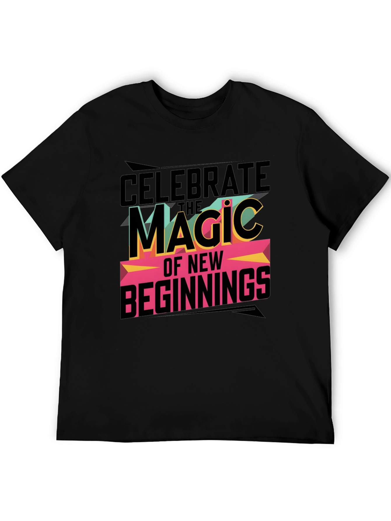 Celebrate New Beginnings Graphic T-Shirt