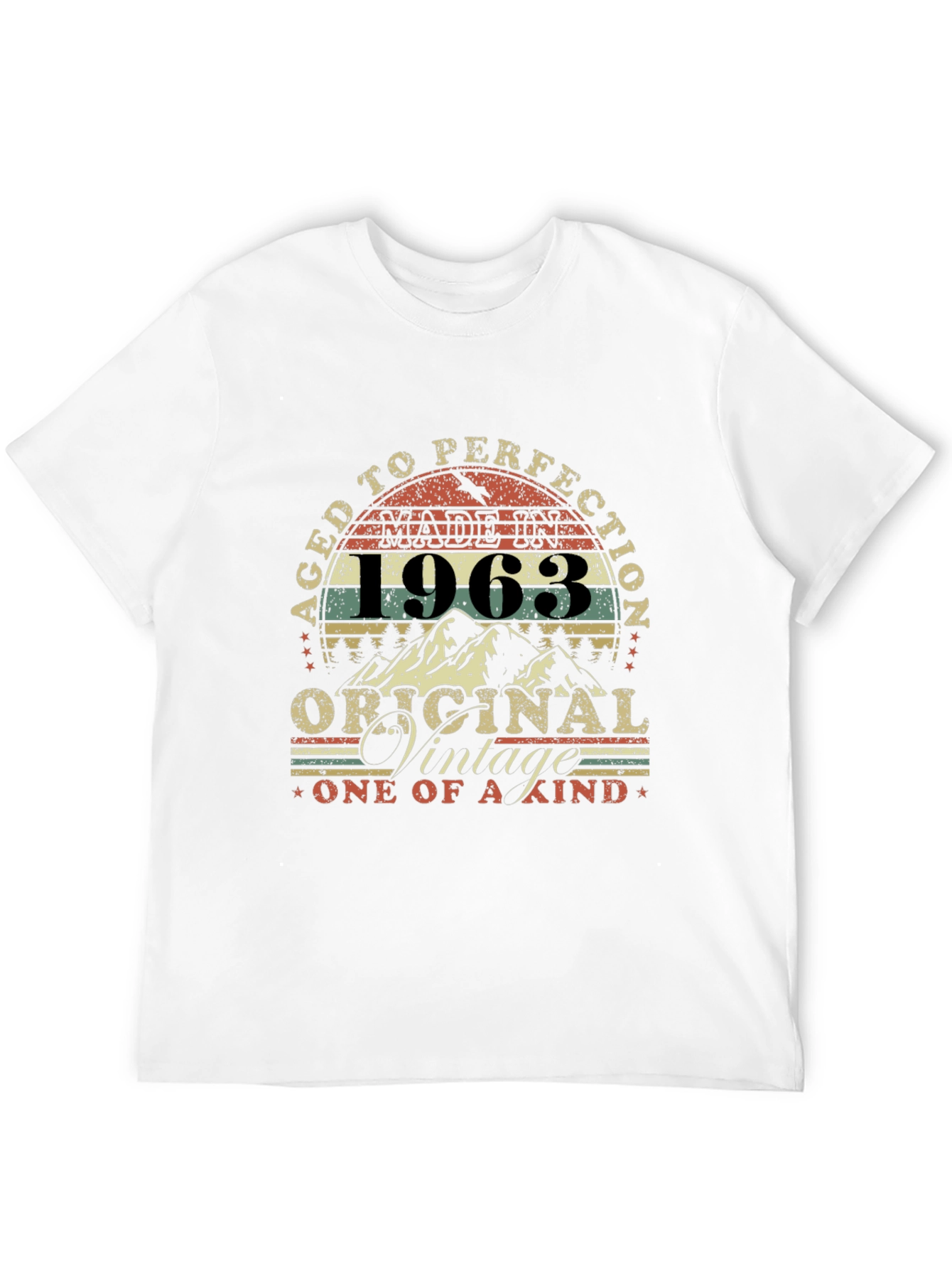 Aged to Perfection 1963 Vintage Graphic T-Shirt