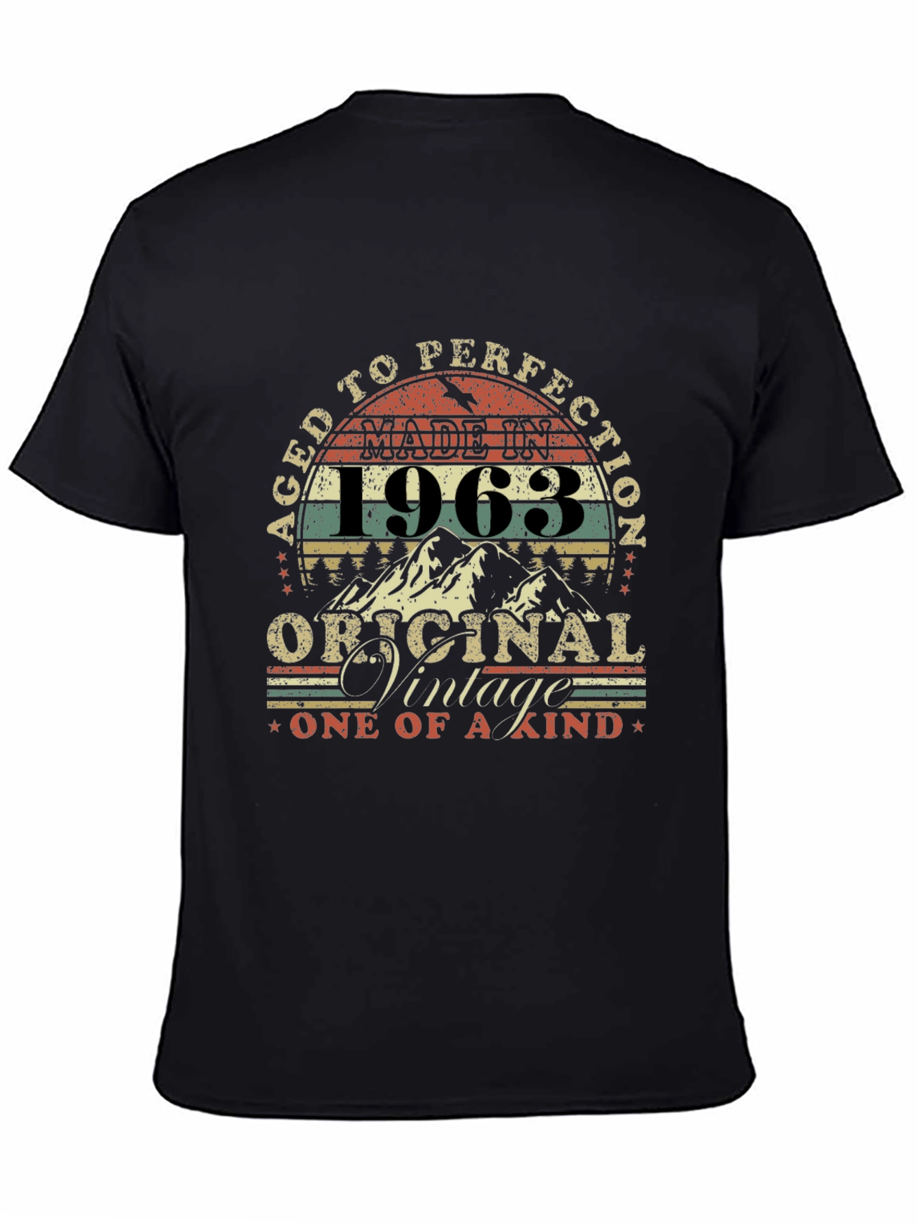 Aged to Perfection 1963 Vintage Graphic T-Shirt