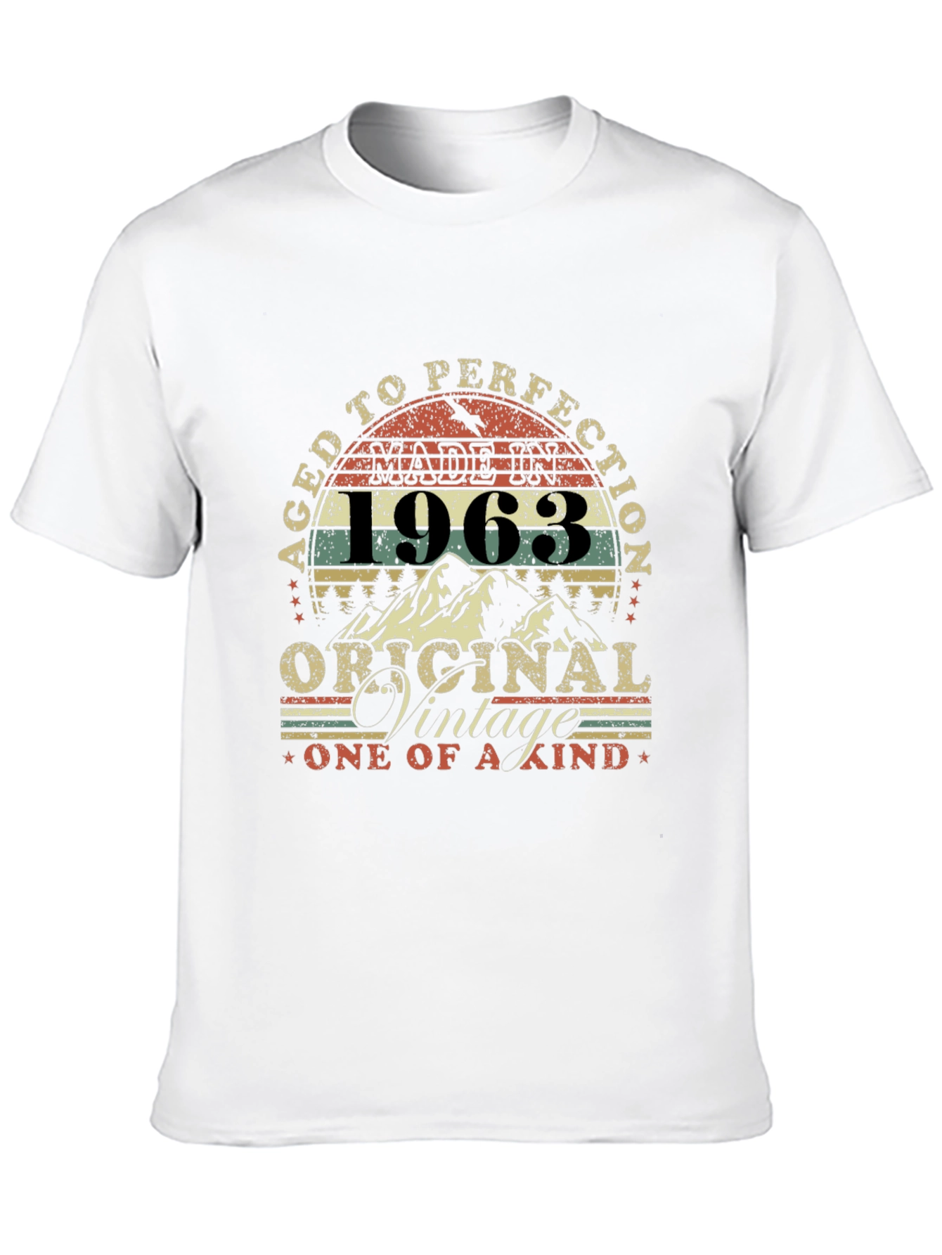 Aged to Perfection 1963 Vintage Graphic T-Shirt