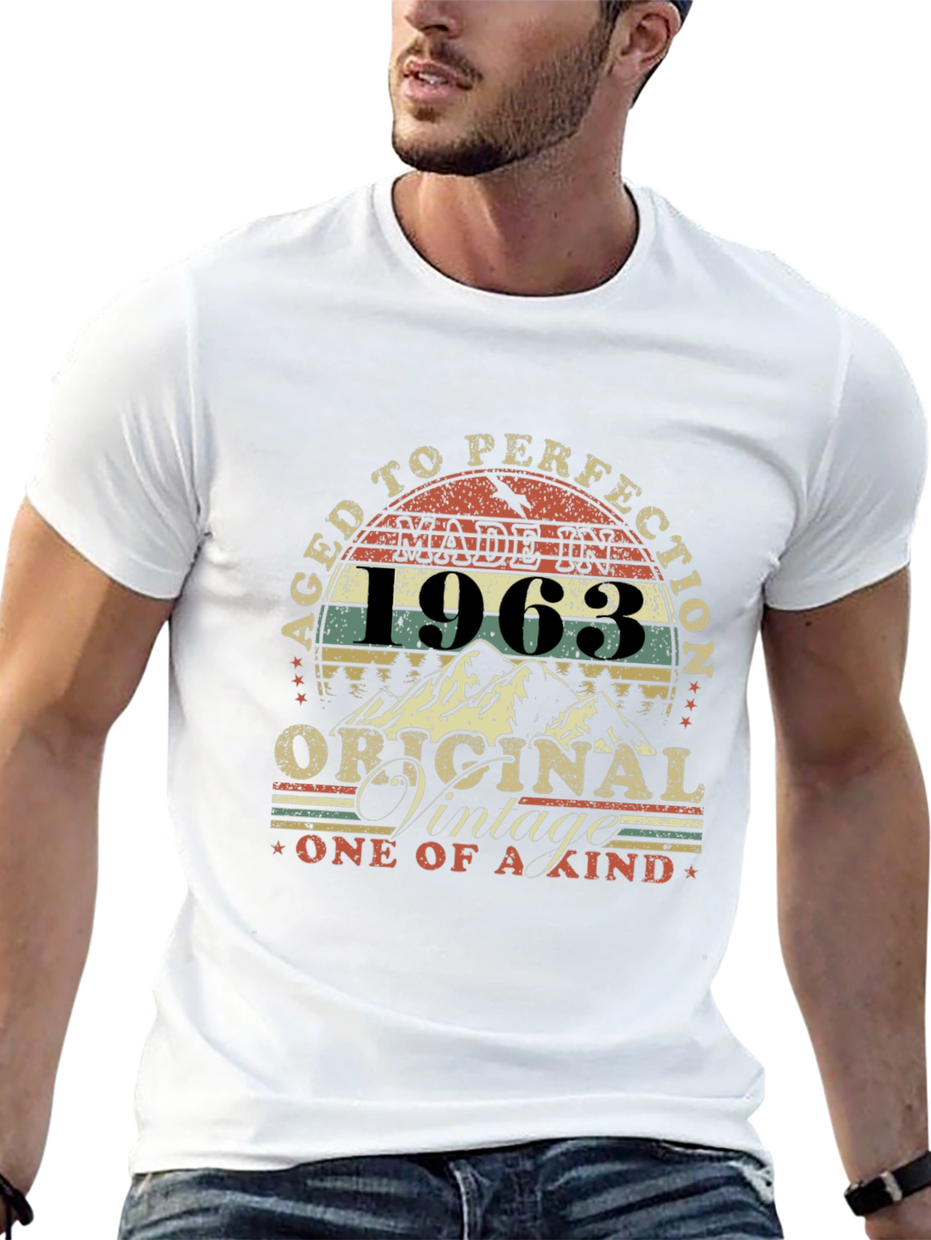 Aged to Perfection 1963 Vintage Graphic T-Shirt
