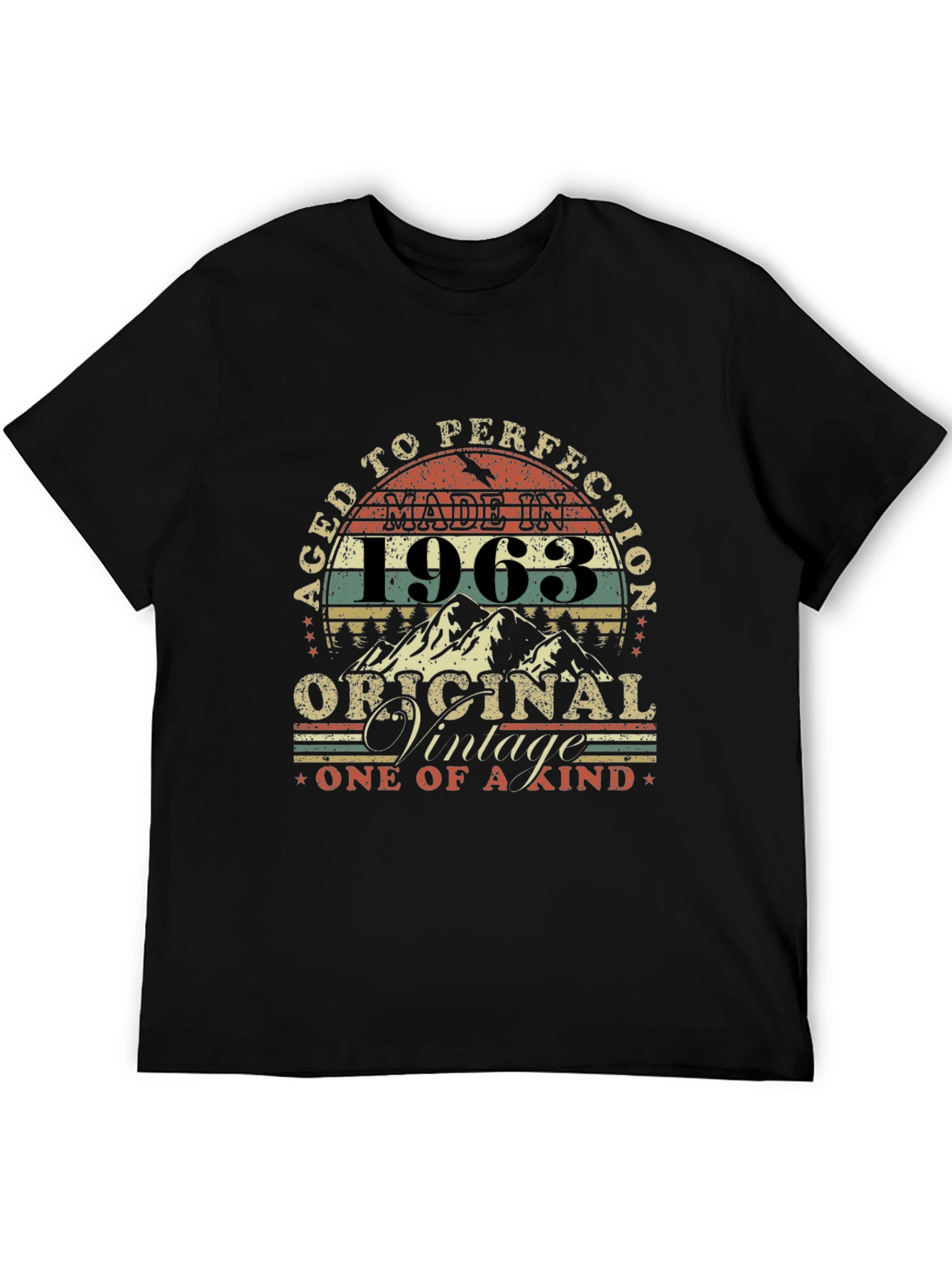 Aged to Perfection 1963 Vintage Graphic T-Shirt