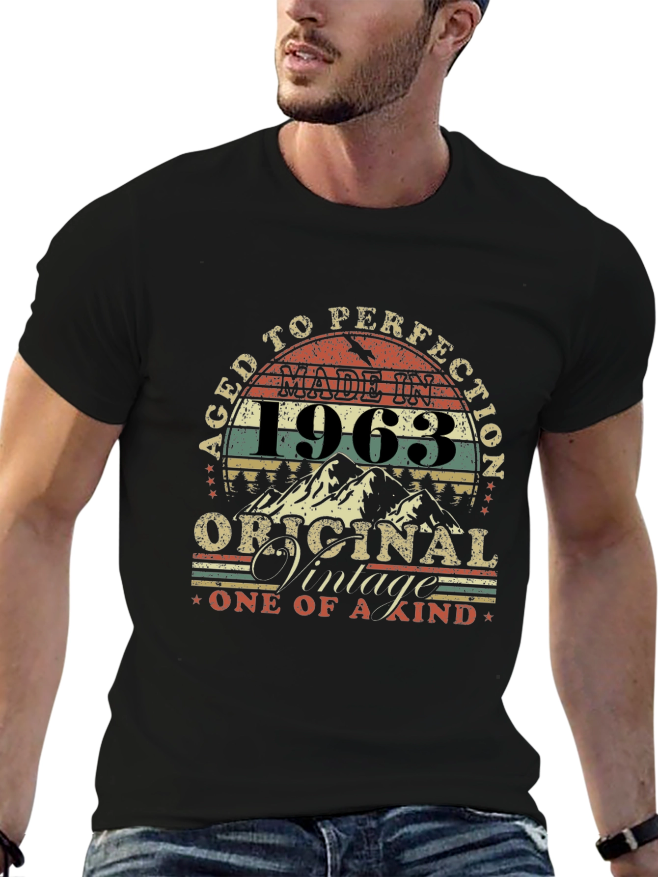 Aged to Perfection 1963 Vintage Graphic T-Shirt