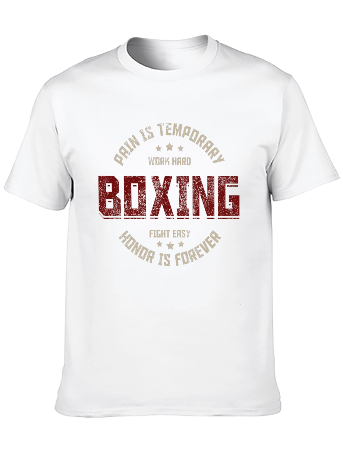 Boxing Graphic Tee - Pain is Temporary