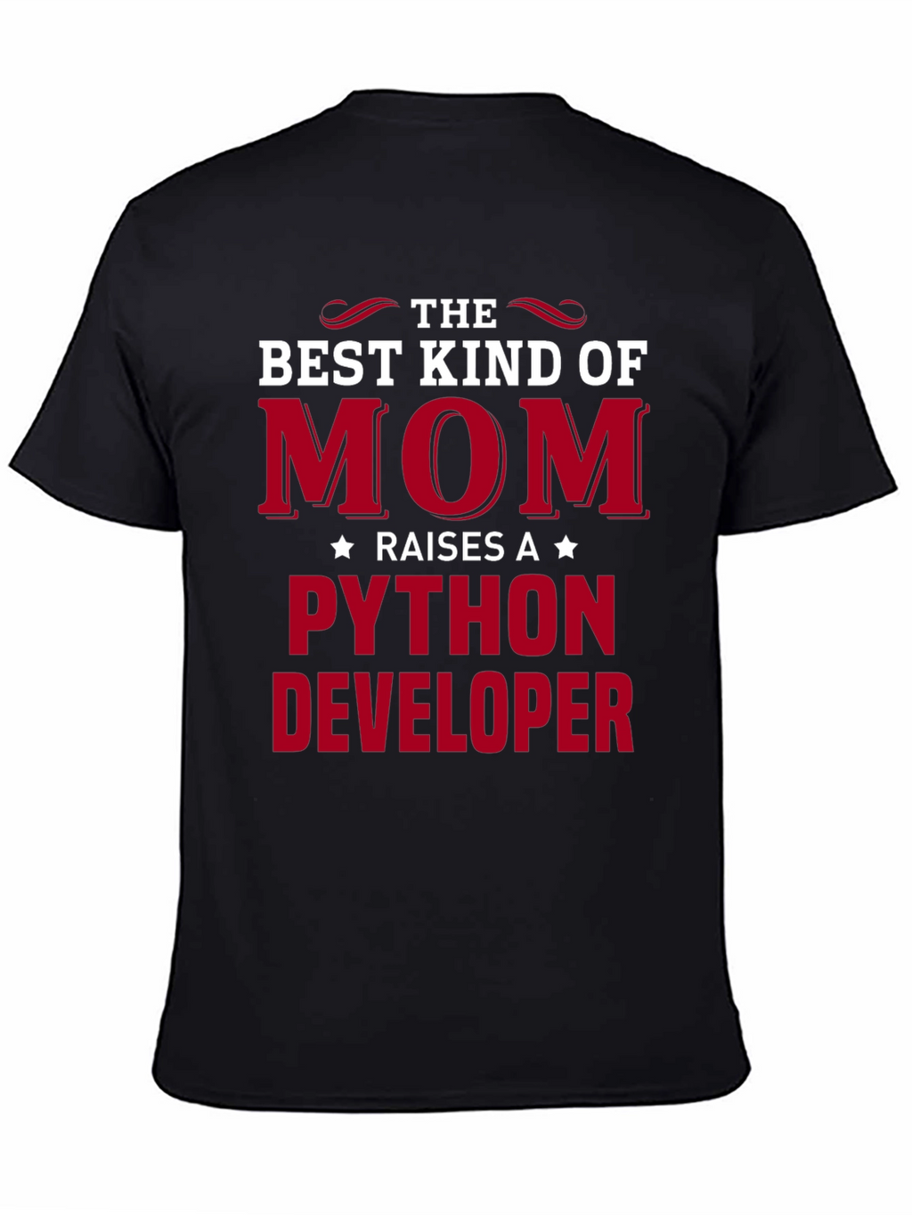 Best Kind of Mom Python Developer T-Shirt