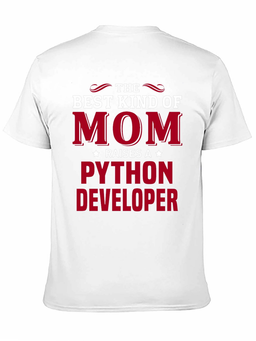 Best Kind of Mom Python Developer T-Shirt