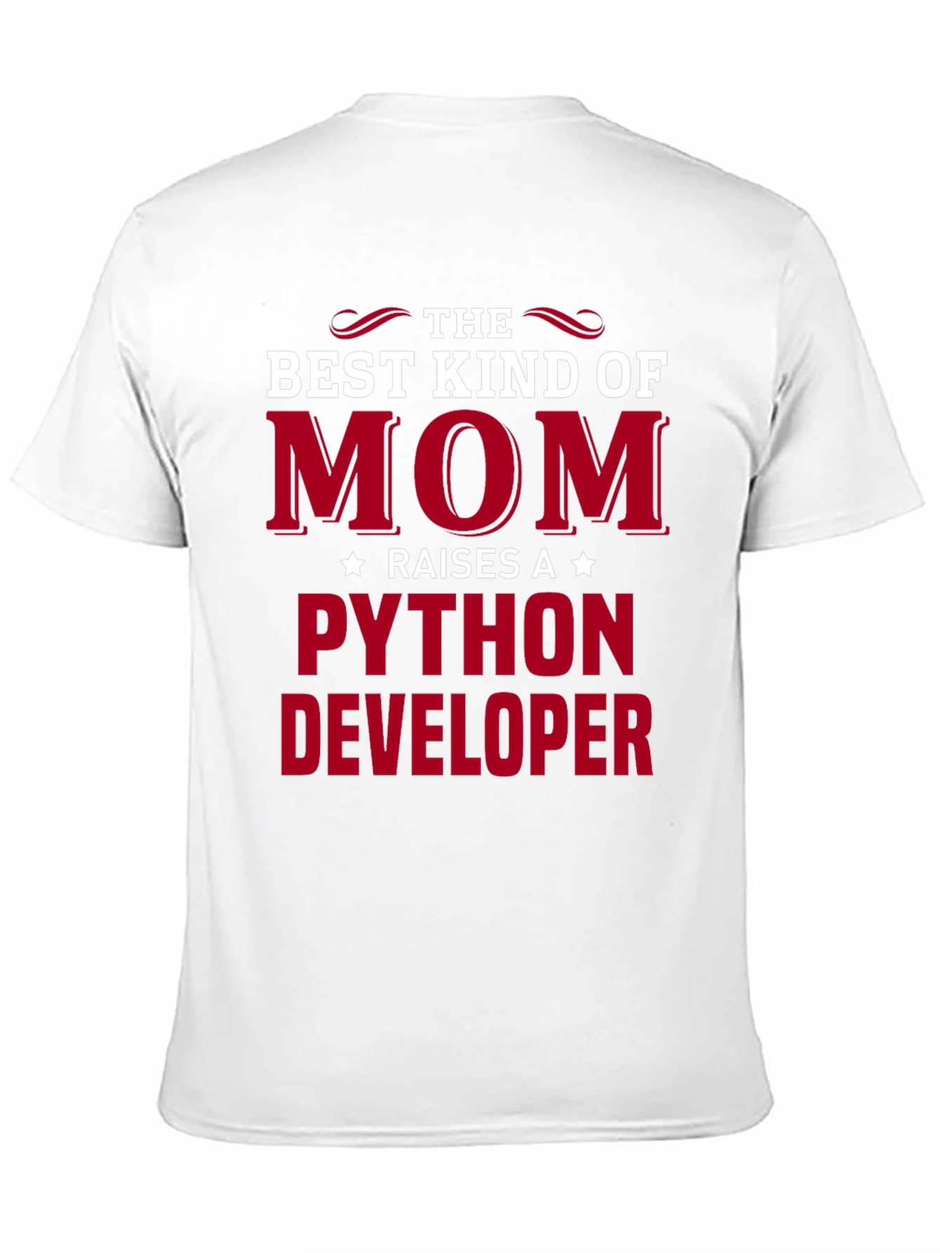 Best Kind of Mom Python Developer T-Shirt