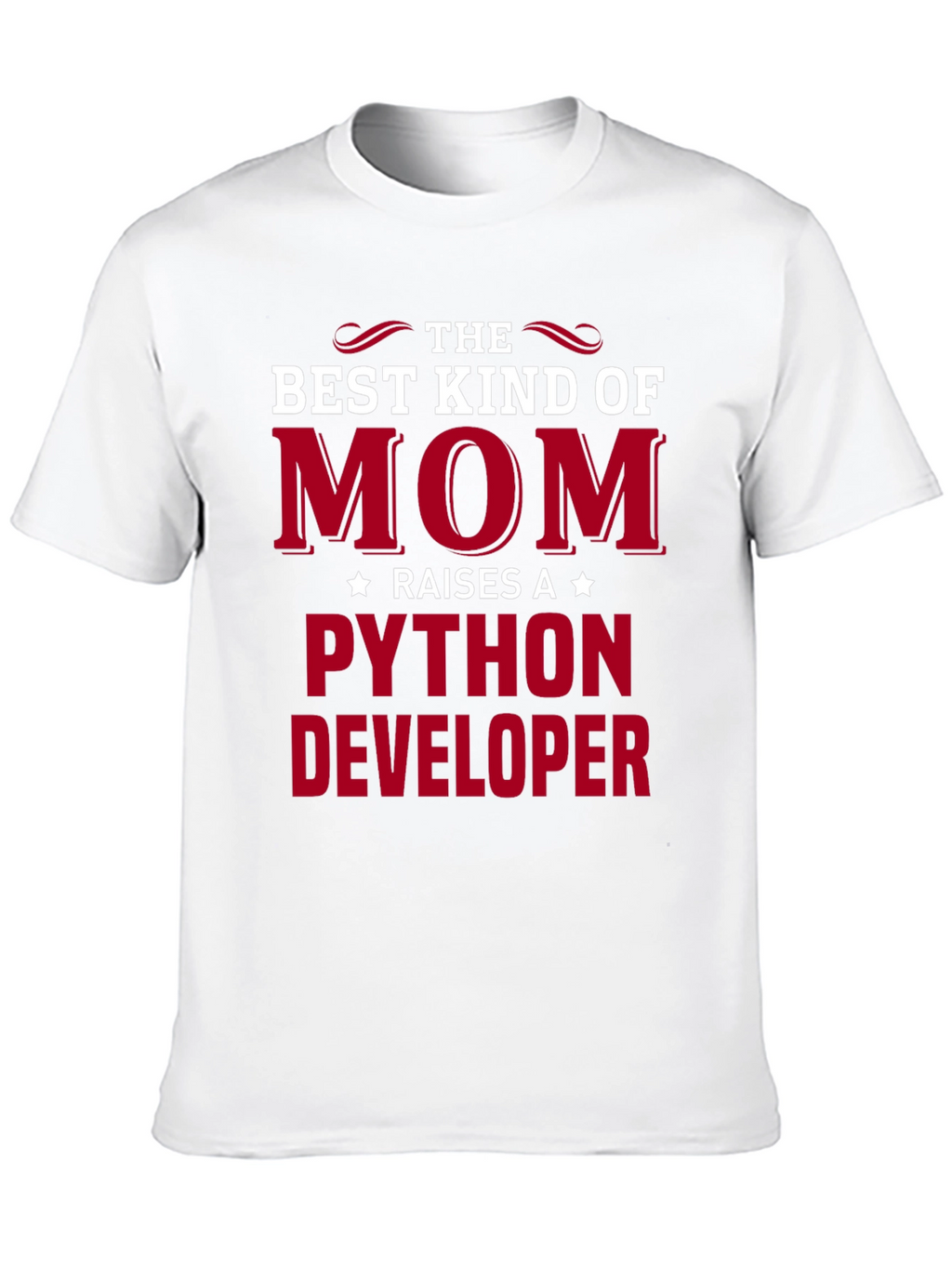 Best Kind of Mom Python Developer T-Shirt