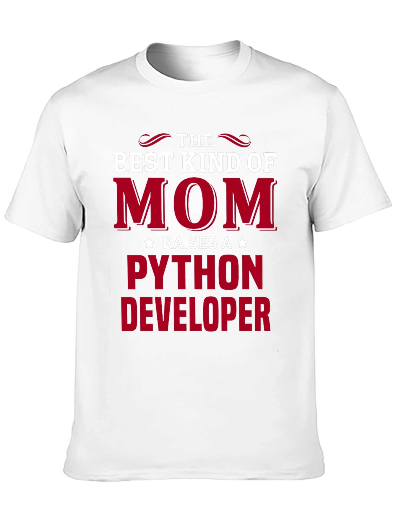 Best Kind of Mom Python Developer T-Shirt