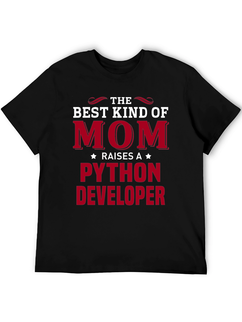 Best Kind of Mom Python Developer T-Shirt