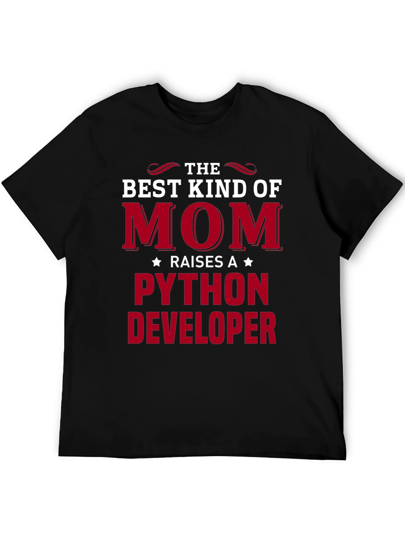Best Kind of Mom Python Developer T-Shirt