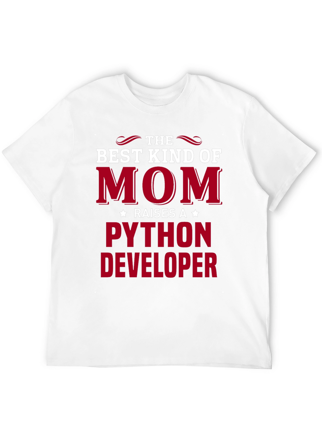 Best Kind of Mom Python Developer T-Shirt