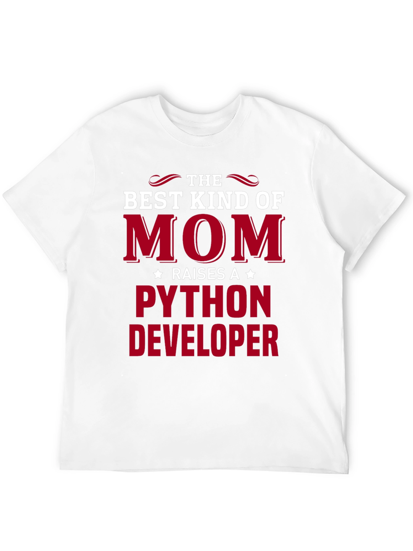 Best Kind of Mom Python Developer T-Shirt