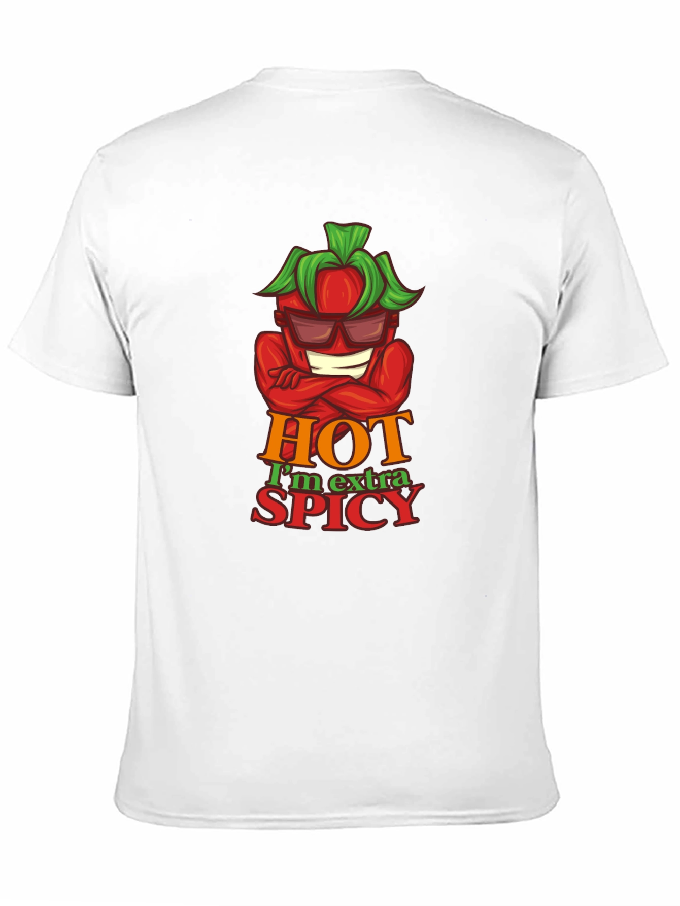 Hot & Spicy Graphic Tee - Cool Pepper Design