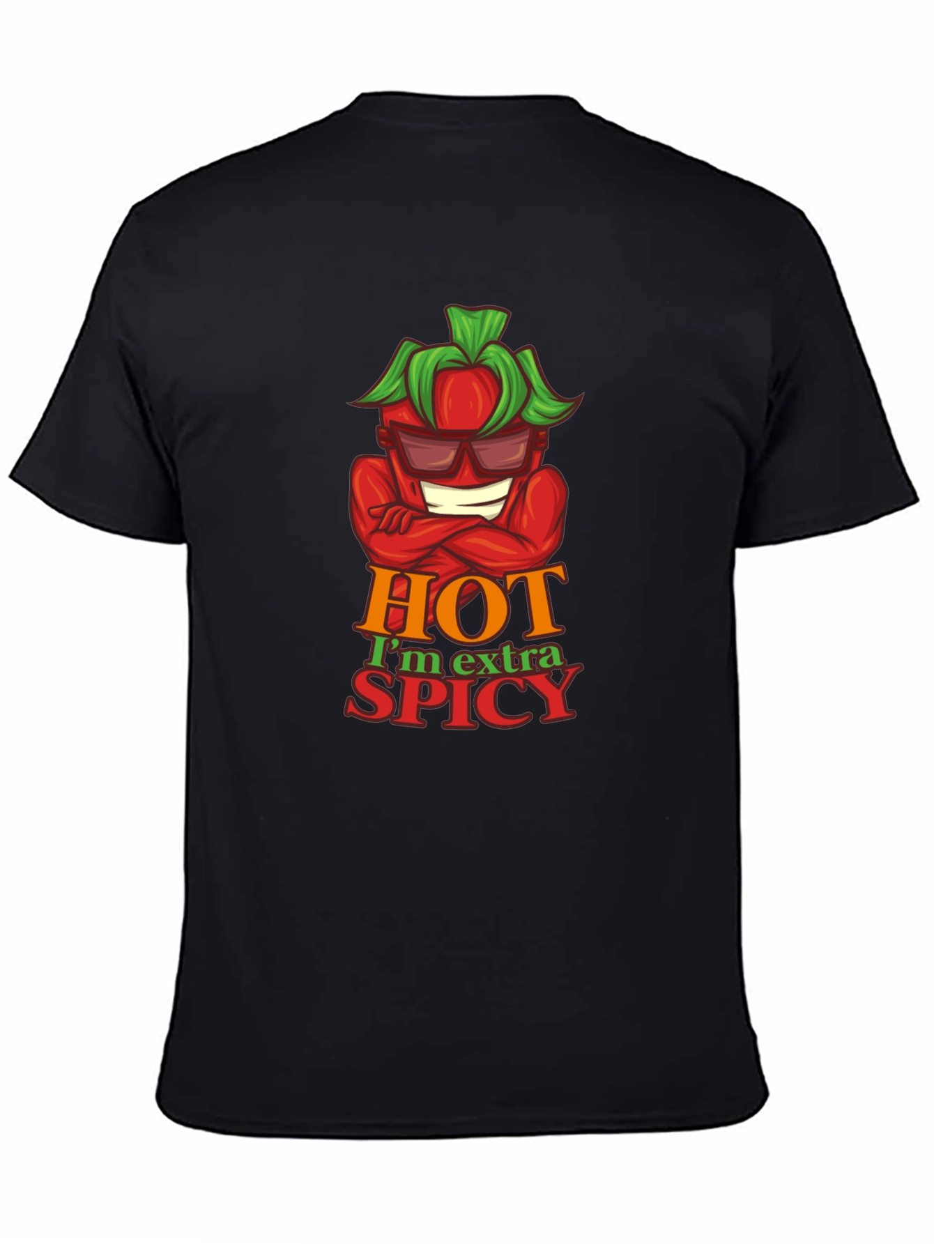 Hot & Spicy Graphic Tee - Cool Pepper Design
