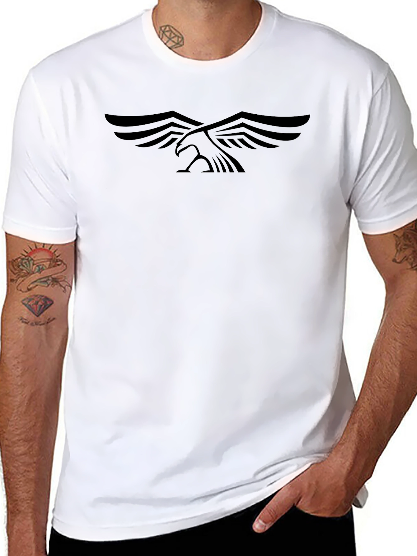 Black Eagle Graphic T-Shirt