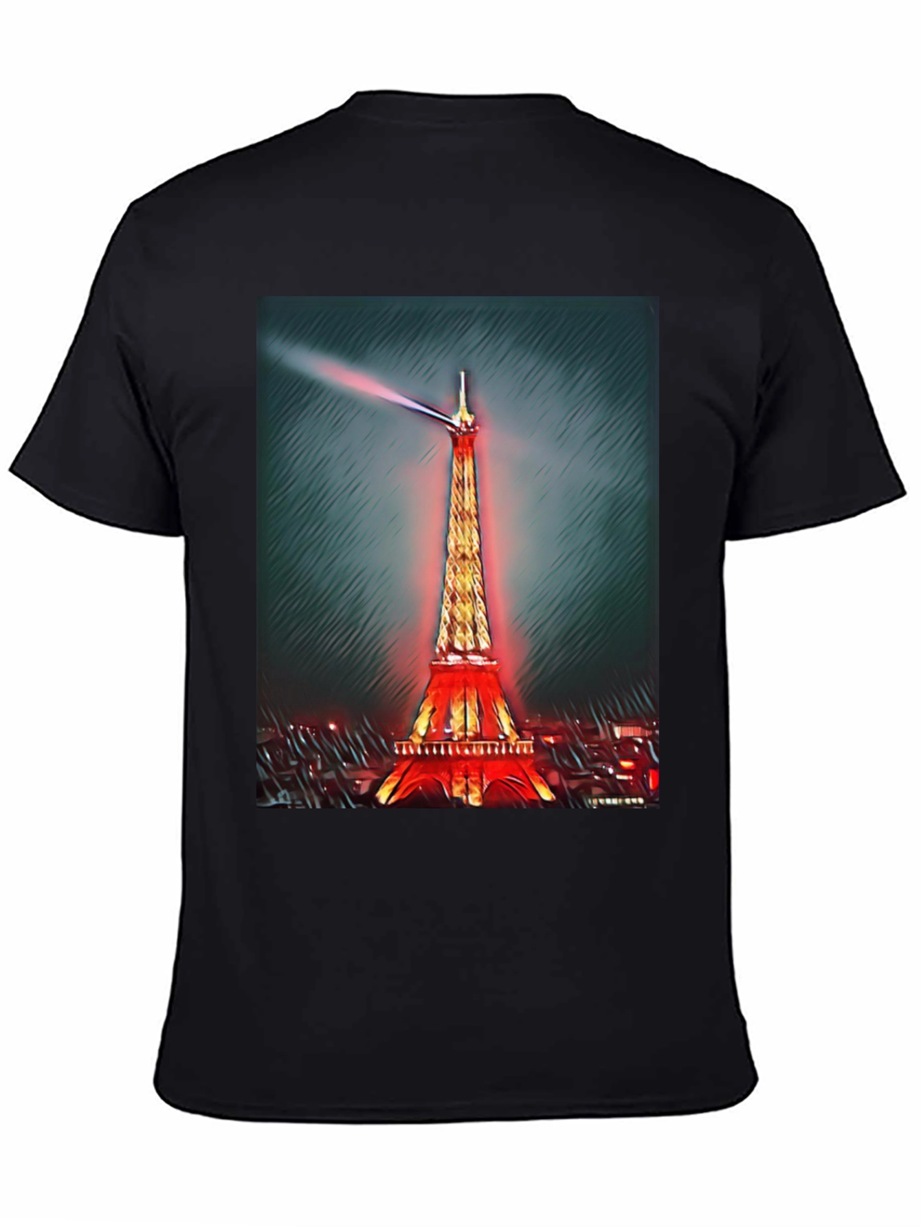 Eiffel Tower Graphic Tee - Paris Landmark Shirt