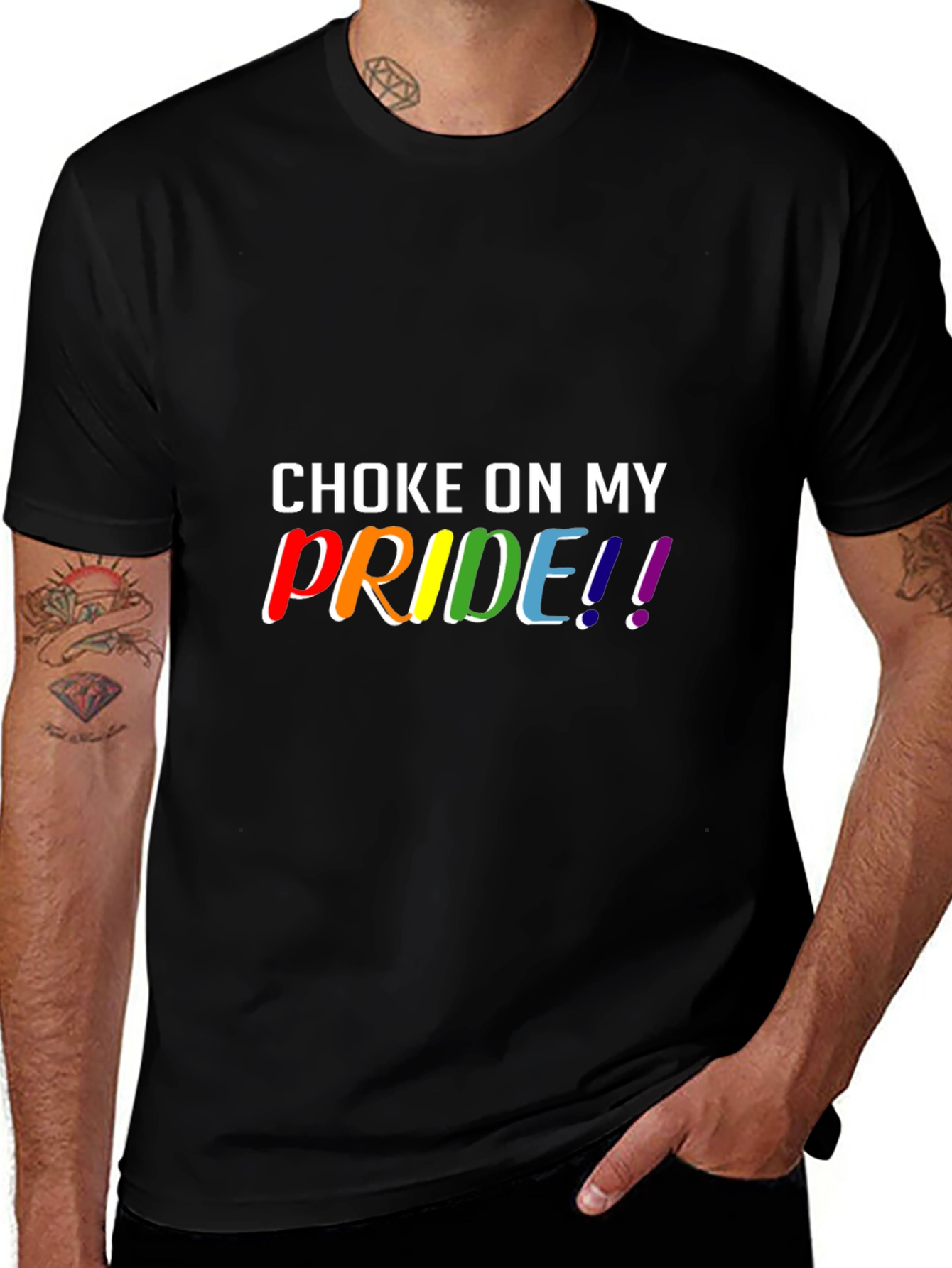 Choke On My Pride Graphic Tee