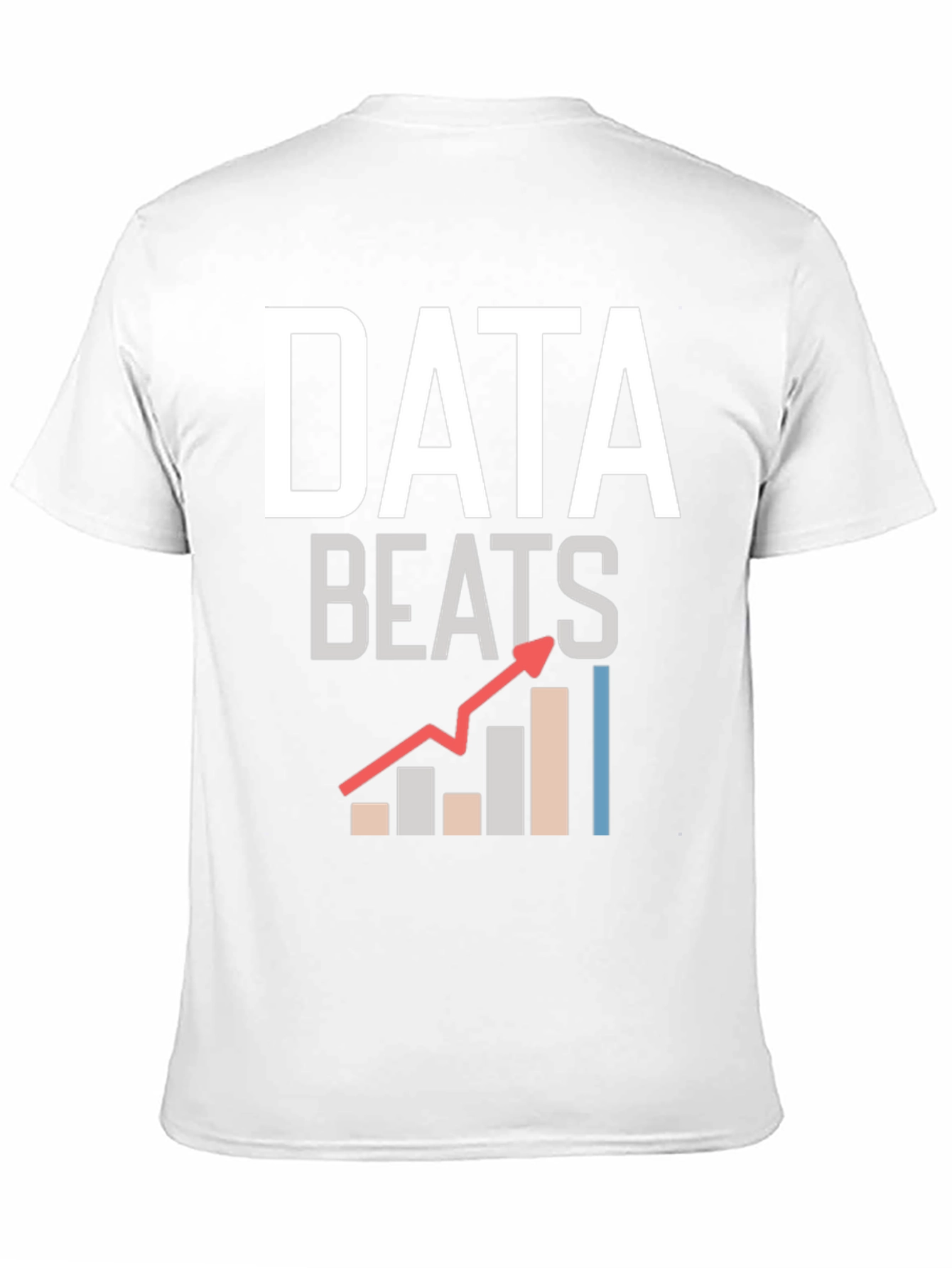 Data Beats Graphic T-Shirt - Black Cotton Tee