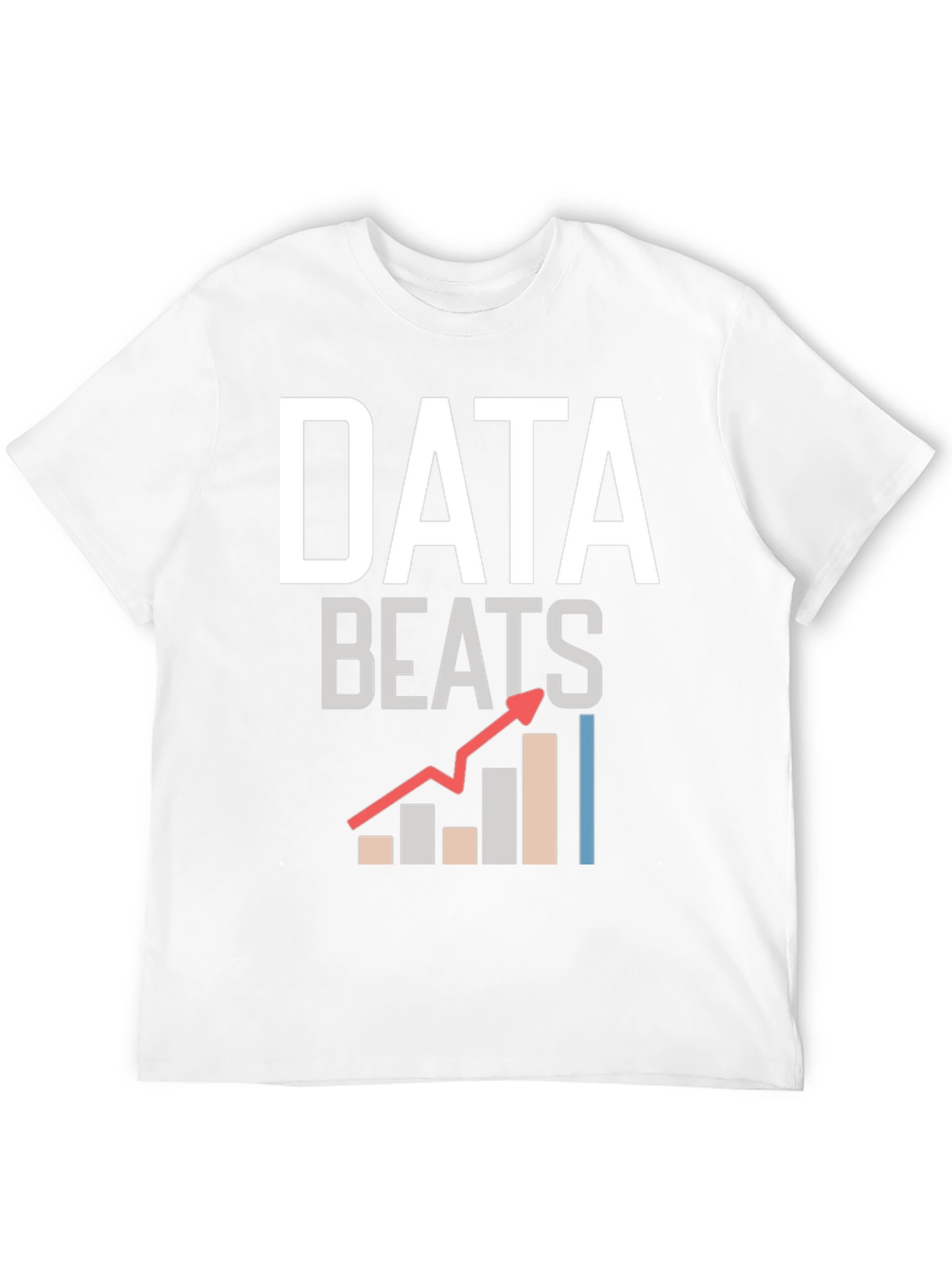 Data Beats Graphic T-Shirt - Black Cotton Tee