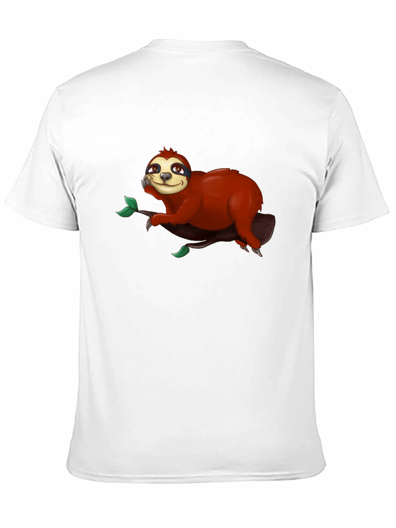Cute Sloth on Branch Graphic T-Shirt