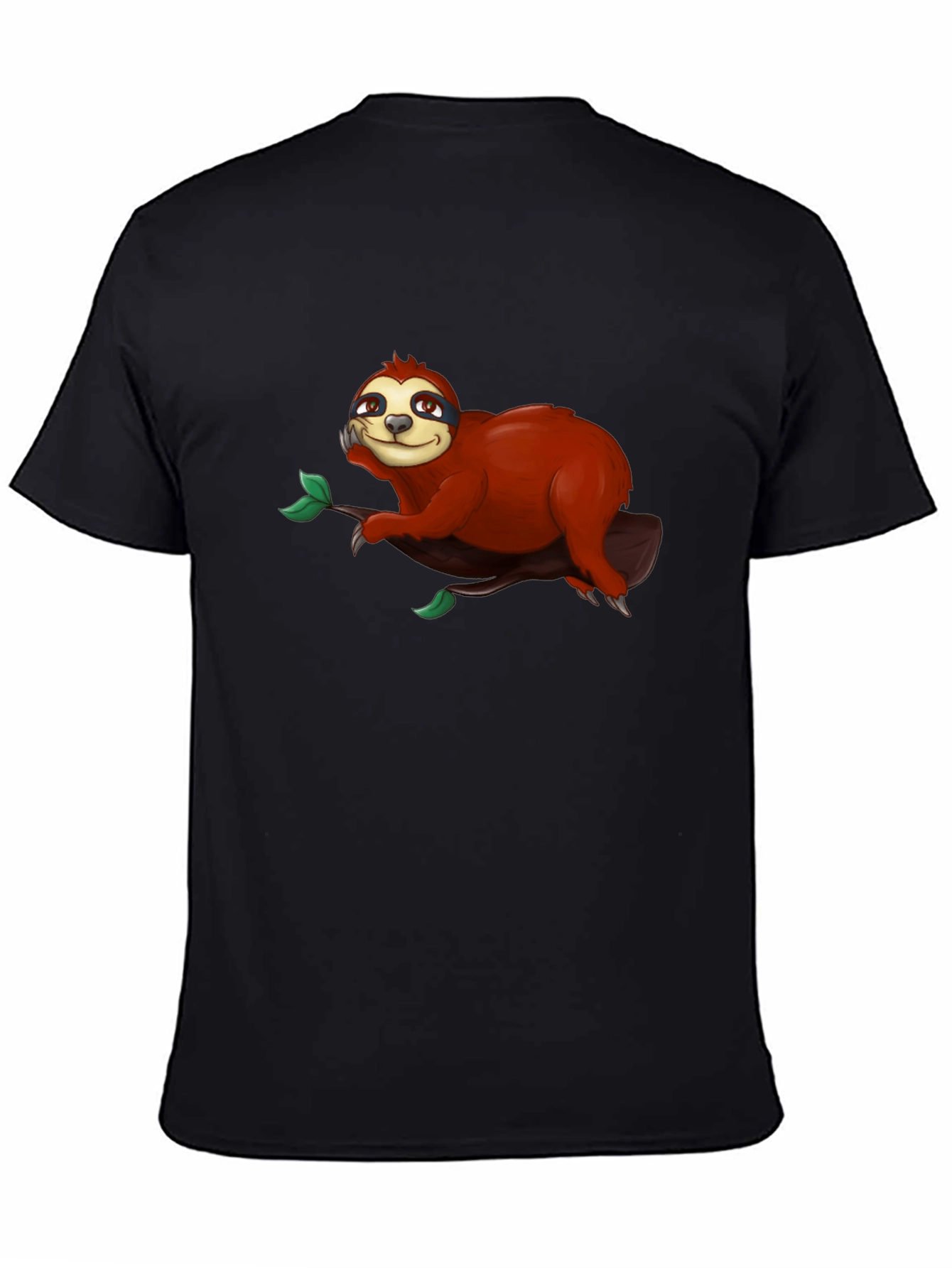 Cute Sloth on Branch Graphic T-Shirt