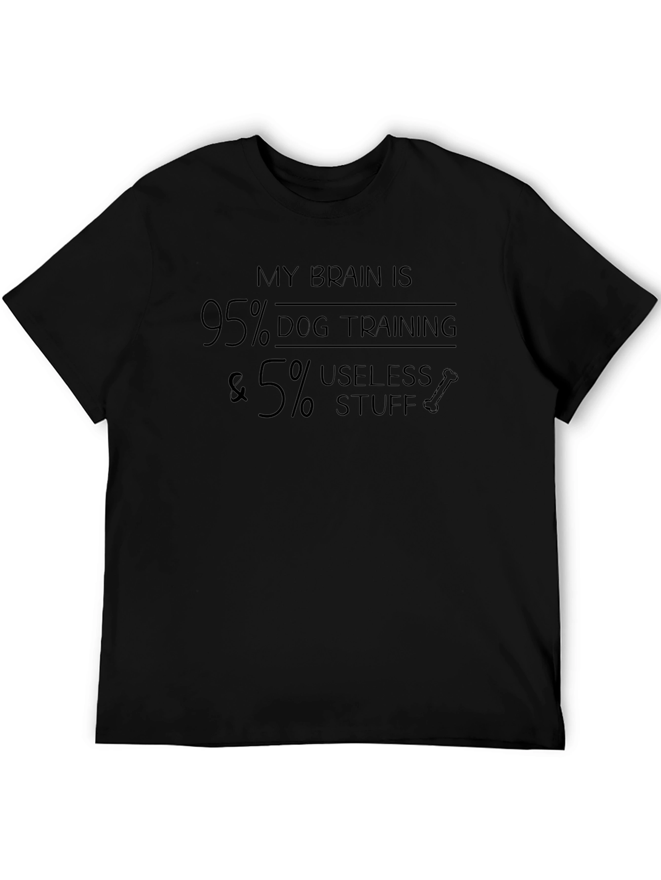 Dog Training Brain T-Shirt - Funny Dog Lover Tee