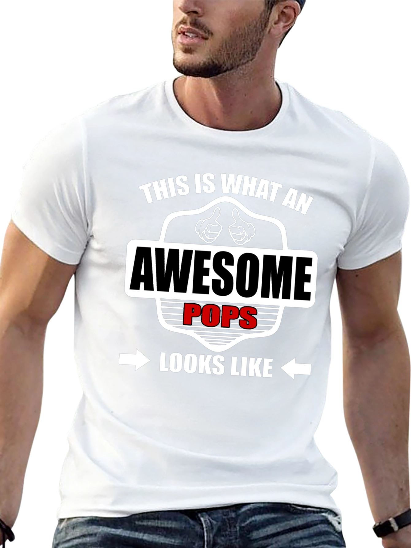 Awesome Pops T-Shirt - This is What An Awesome Pops Looks Like