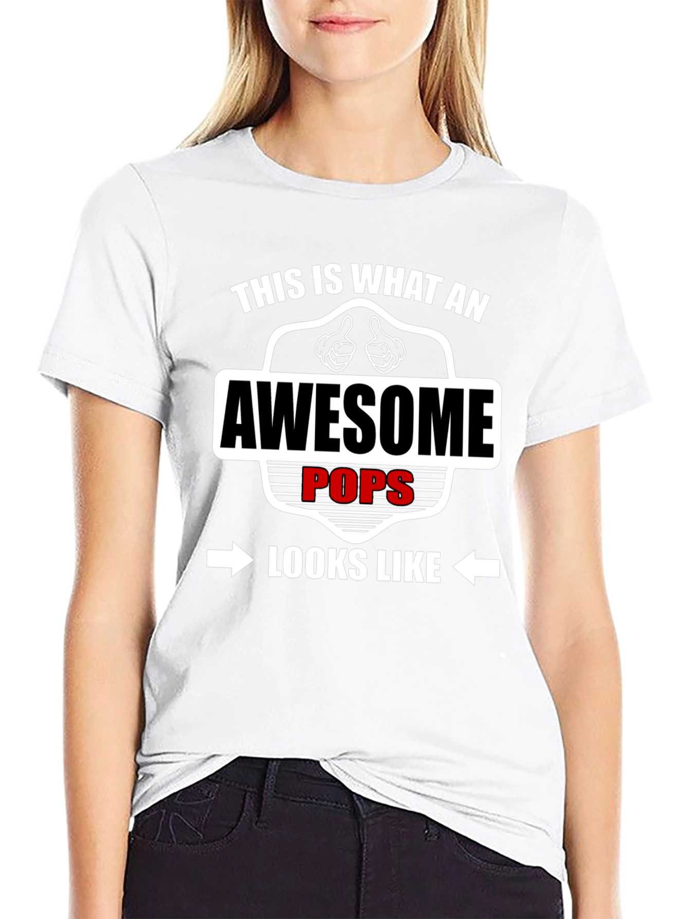 Awesome Pops T-Shirt - This is What An Awesome Pops Looks Like