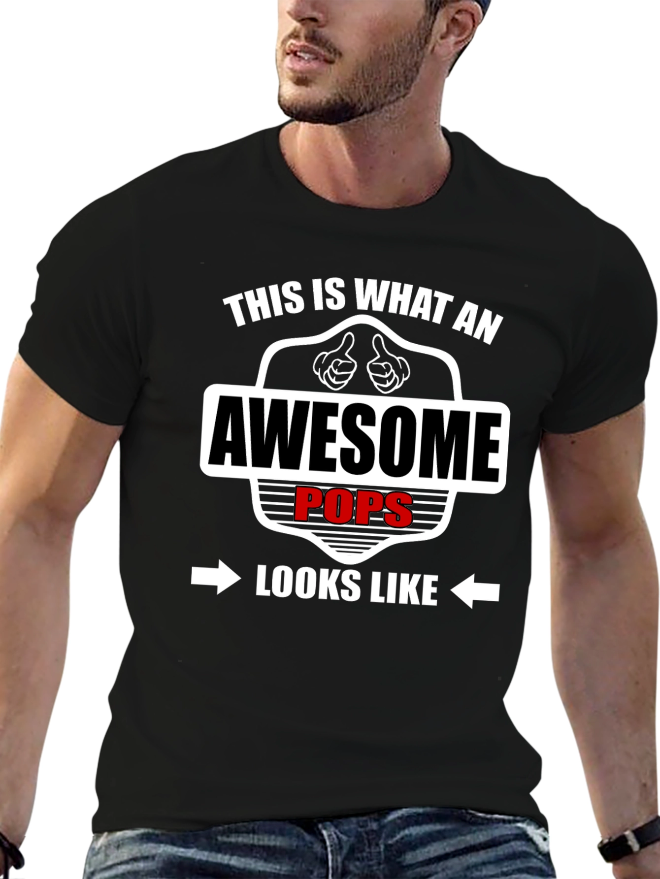 Awesome Pops T-Shirt - This is What An Awesome Pops Looks Like