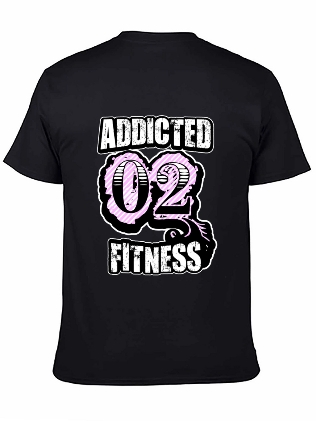 Addicted O2 Fitness Graphic T-Shirt