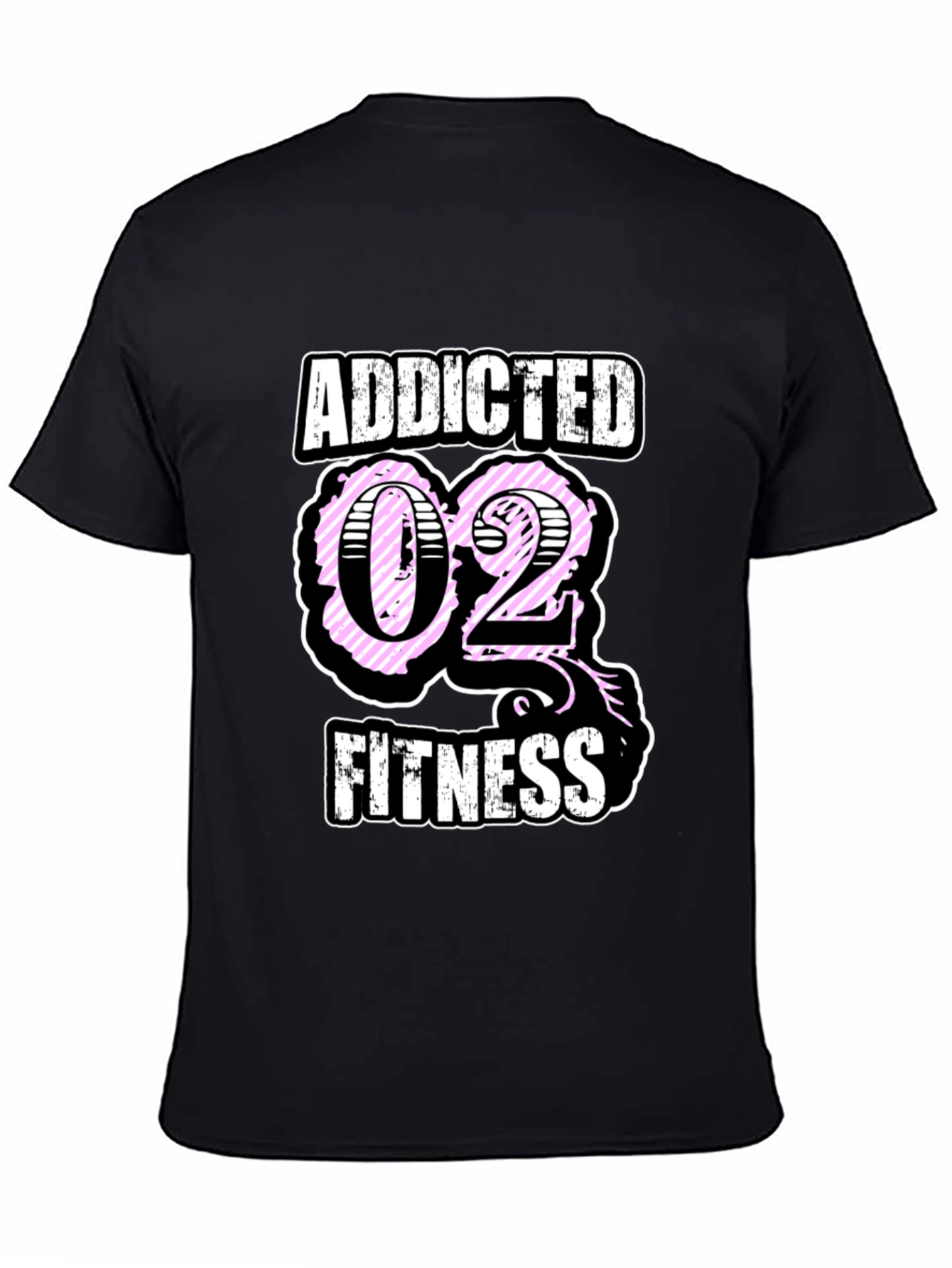 Addicted O2 Fitness Graphic T-Shirt