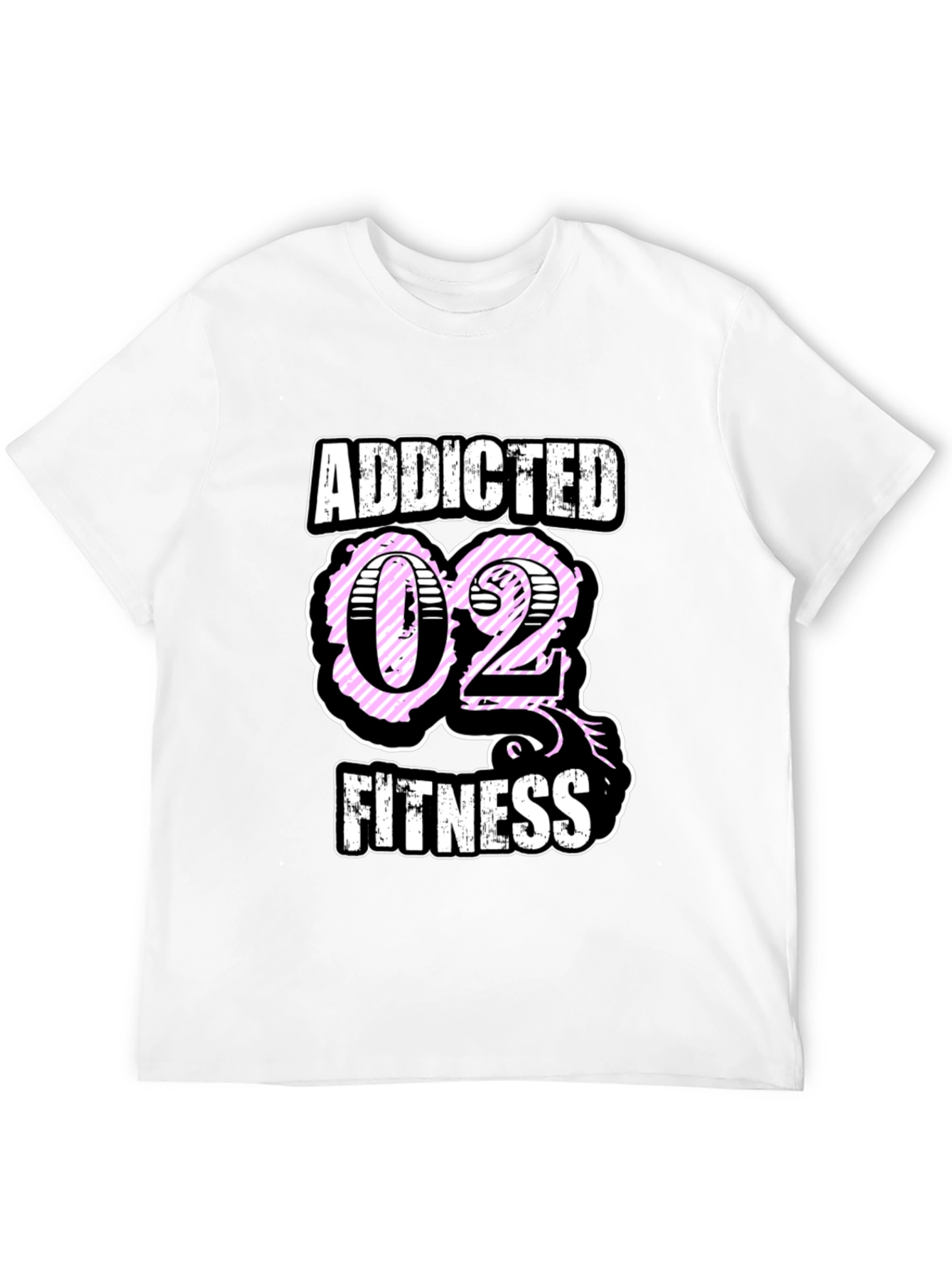 Addicted O2 Fitness Graphic T-Shirt