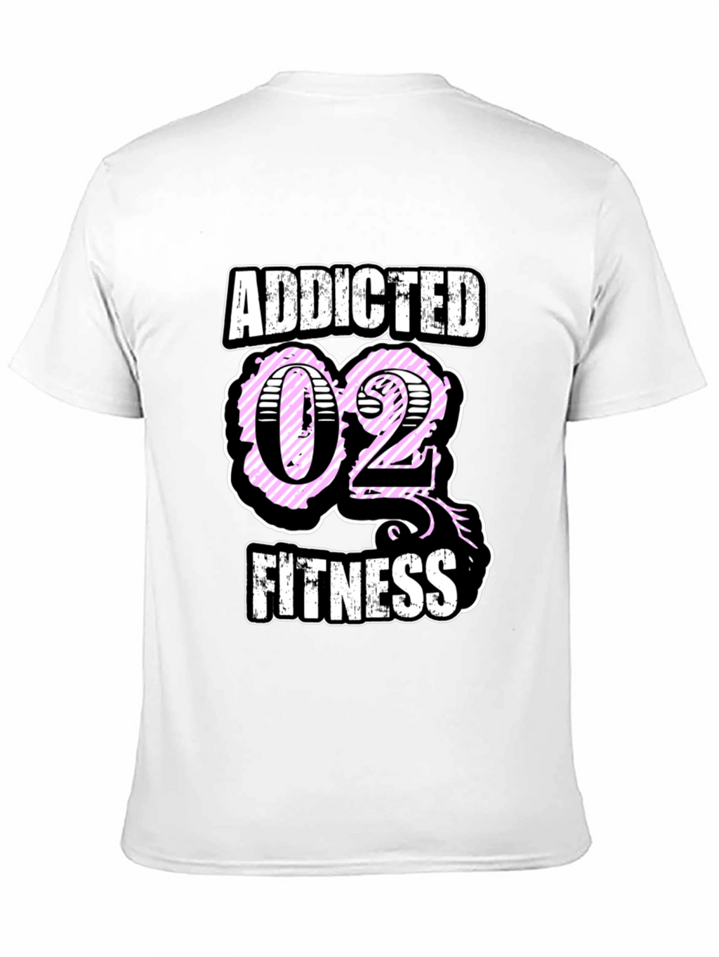 Addicted O2 Fitness Graphic T-Shirt