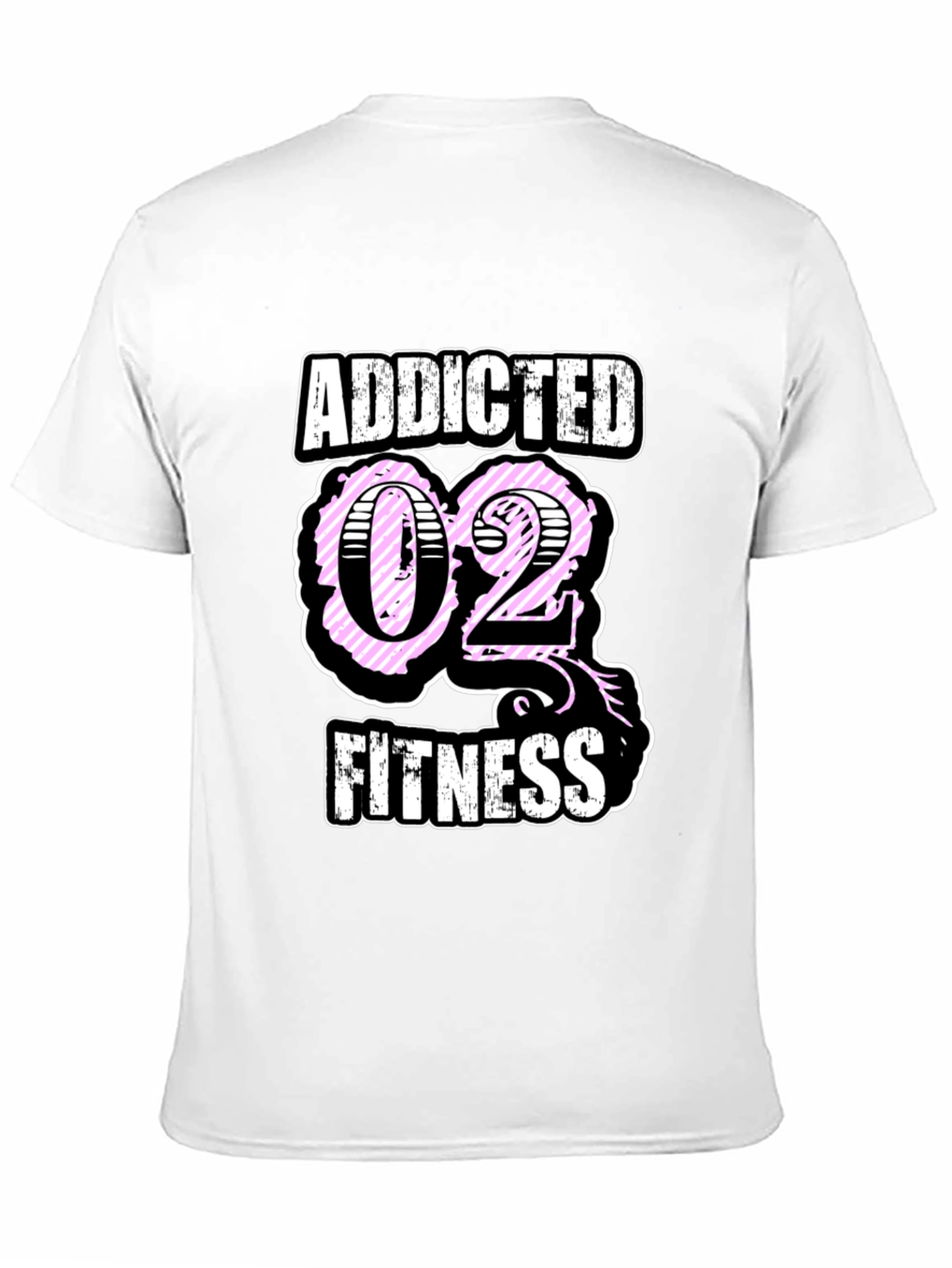 Addicted O2 Fitness Graphic T-Shirt