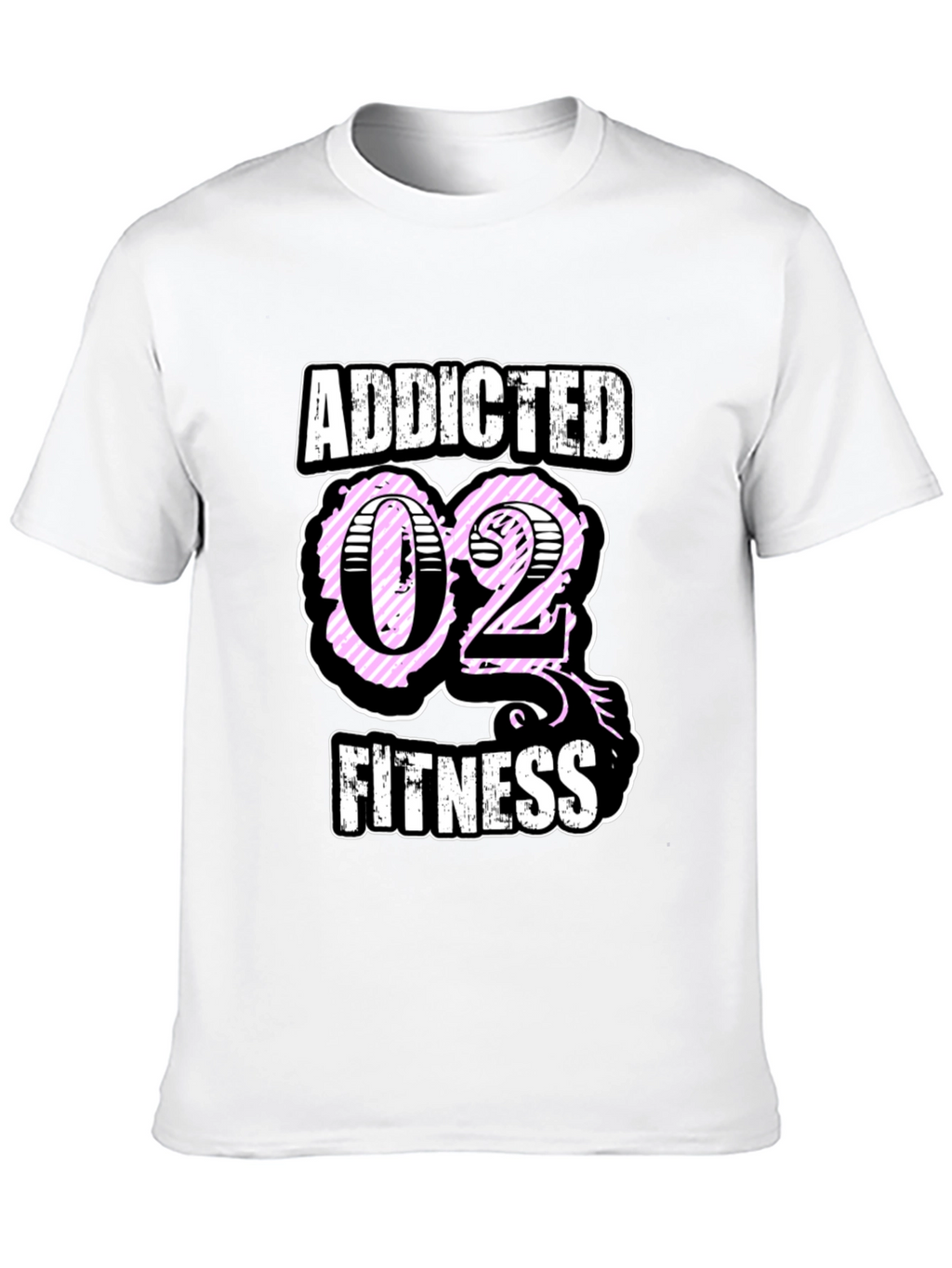 Addicted O2 Fitness Graphic T-Shirt