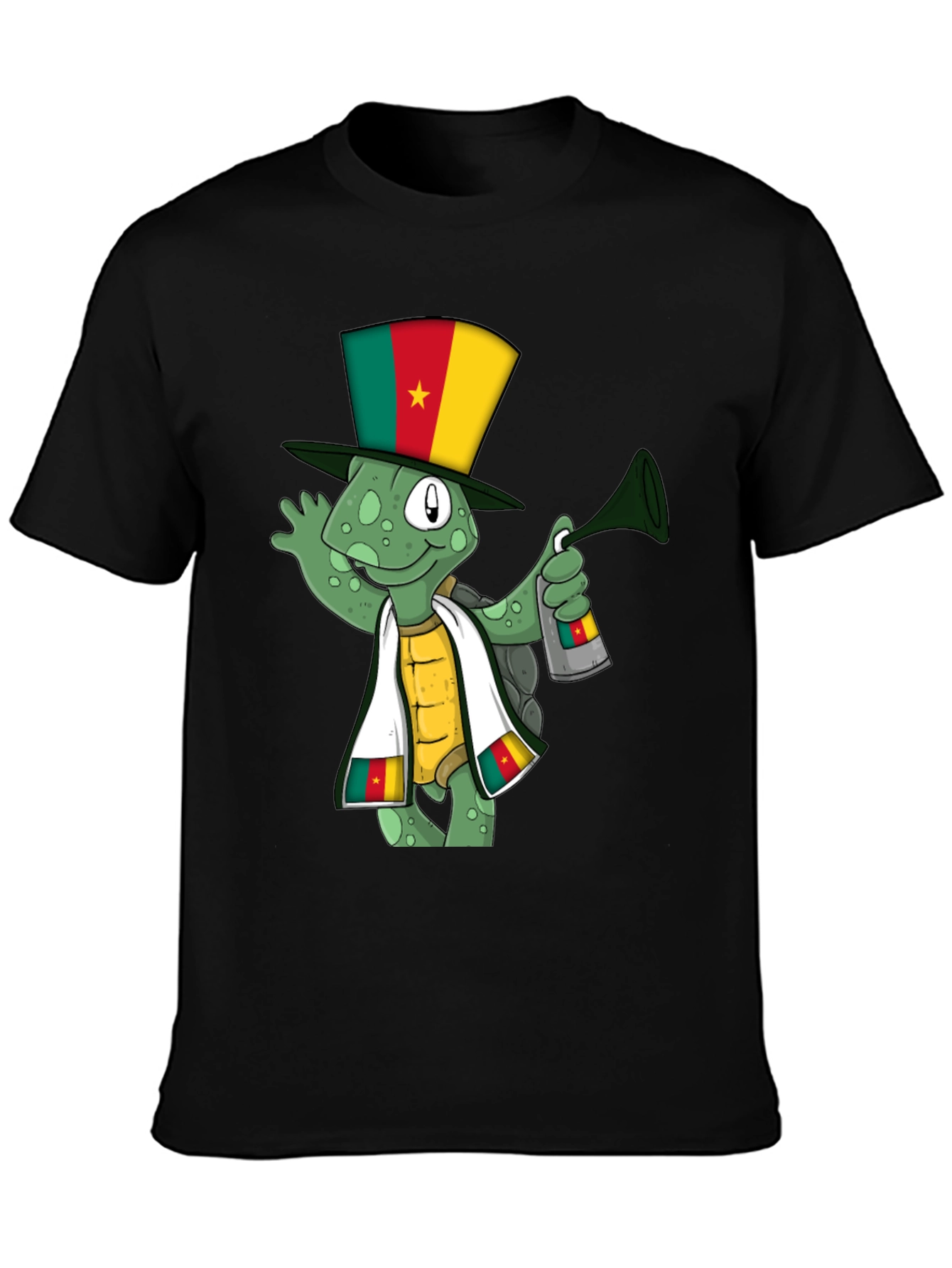 Cameroon Turtle T-Shirt - Novelty Design