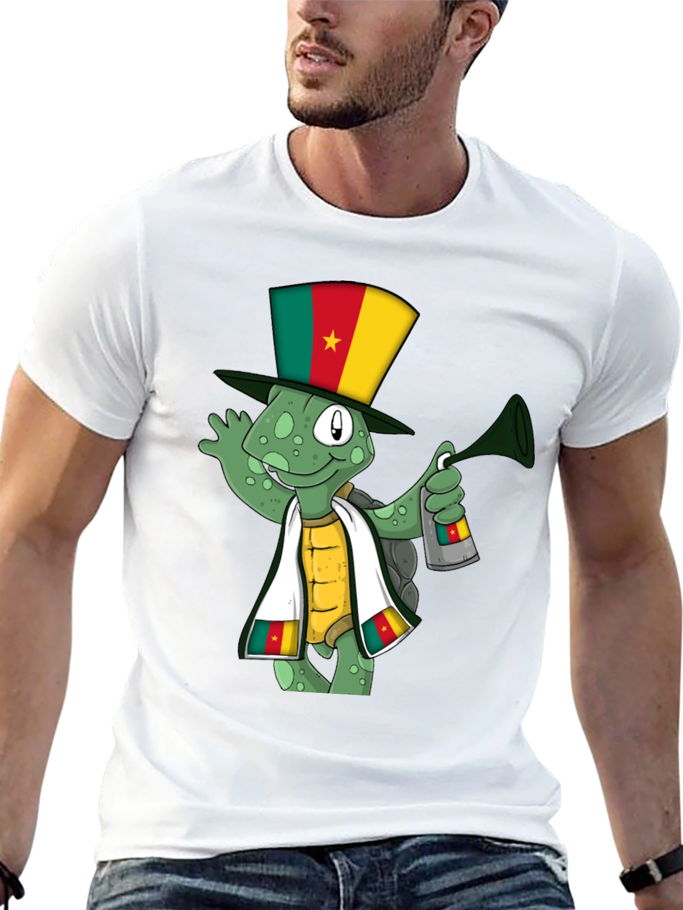 Cameroon Turtle T-Shirt - Novelty Design
